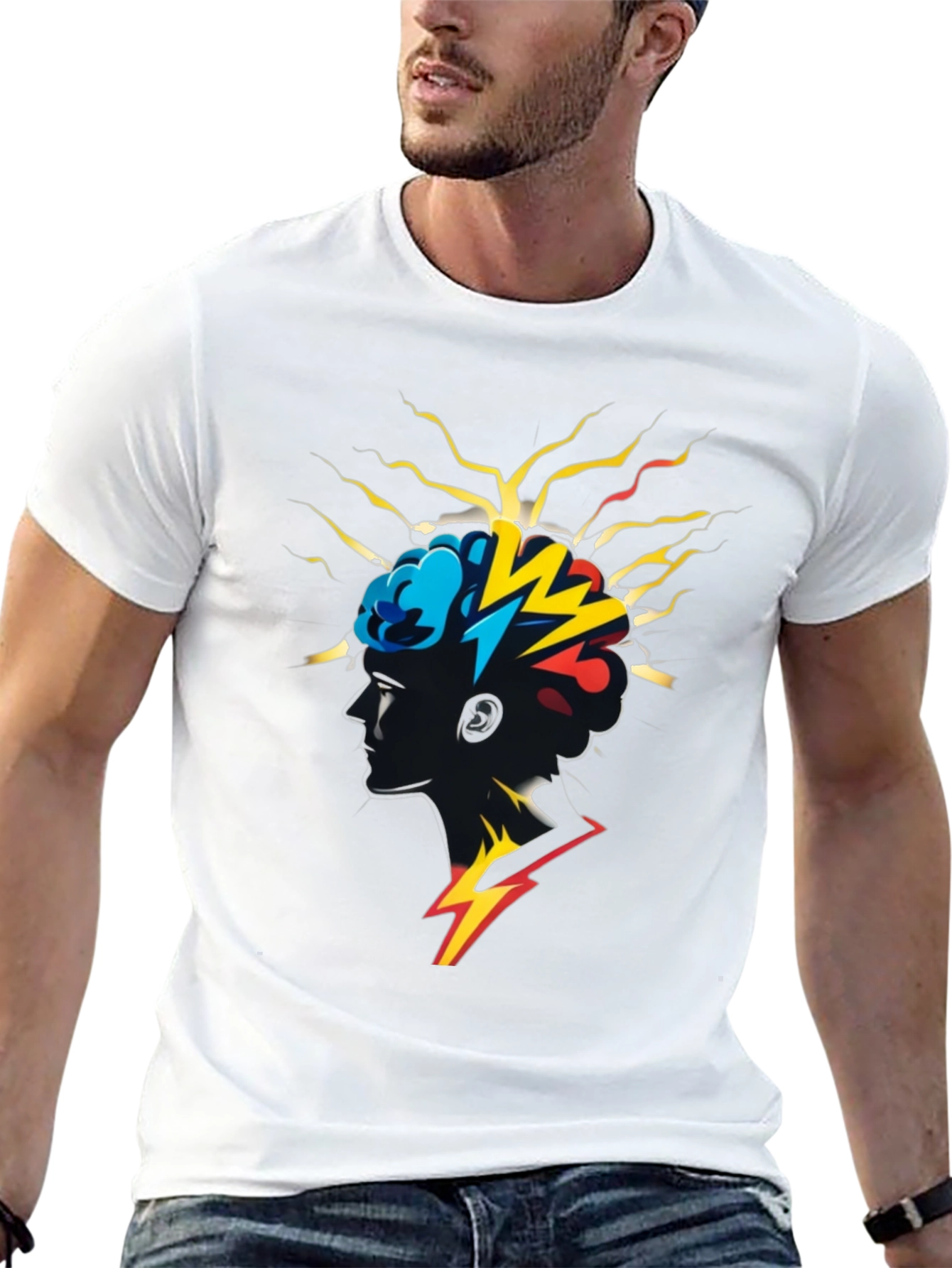 Brainstorm T-Shirt - Creative Mind Graphic Tee
