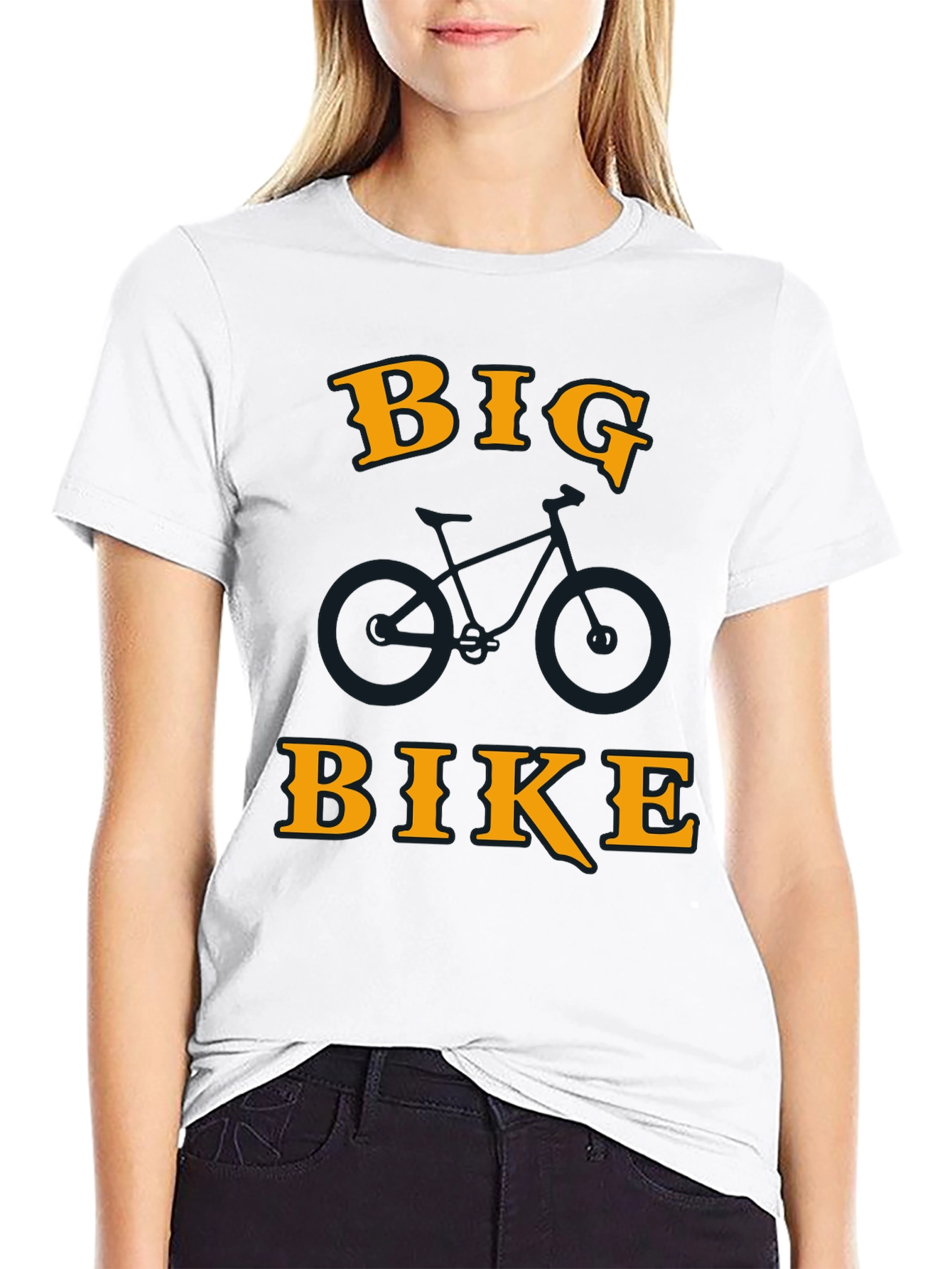 Big Bike Graphic Tee - Black