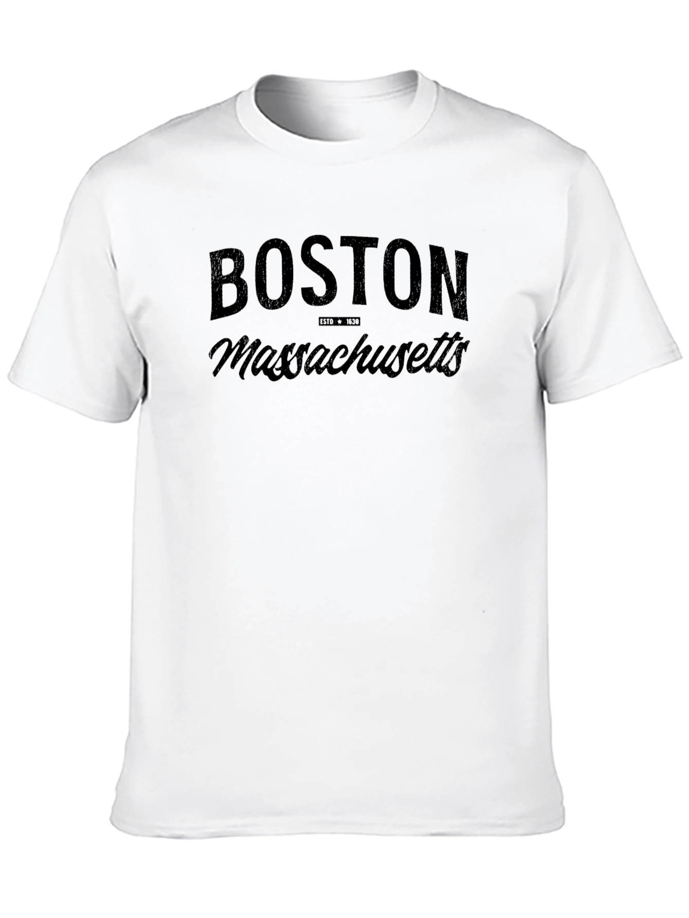 Boston Massachusetts Graphic T-Shirt