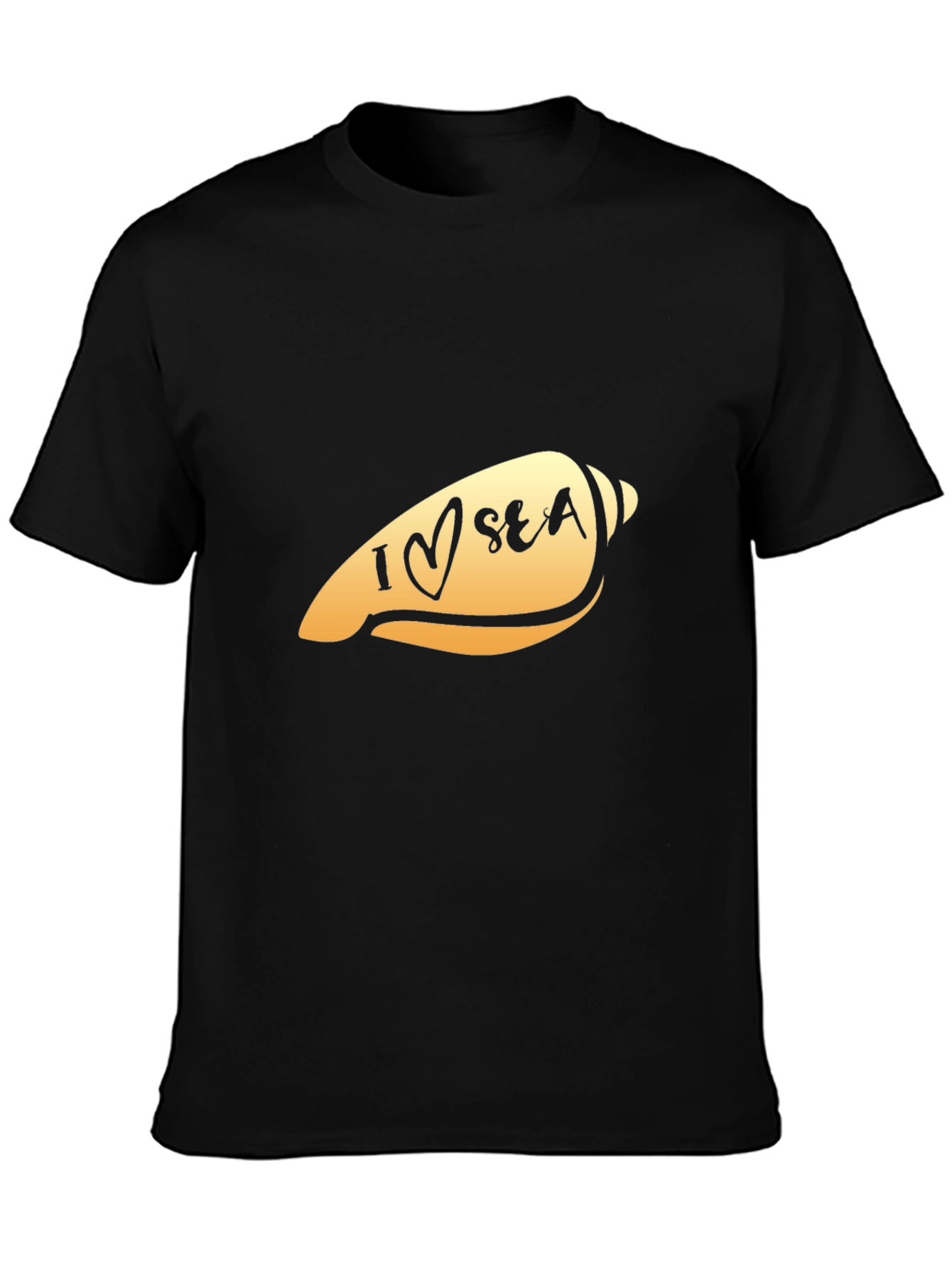 I Love Sea Shell Graphic T-Shirt