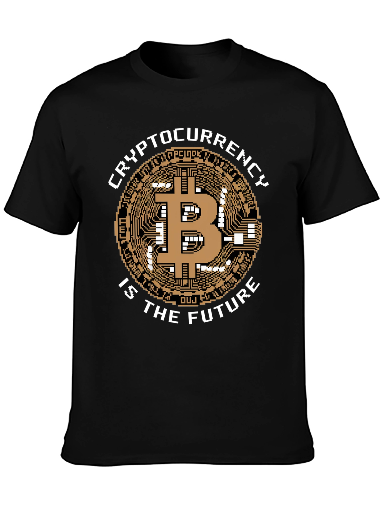 Crypto Is The Future Black T-Shirt