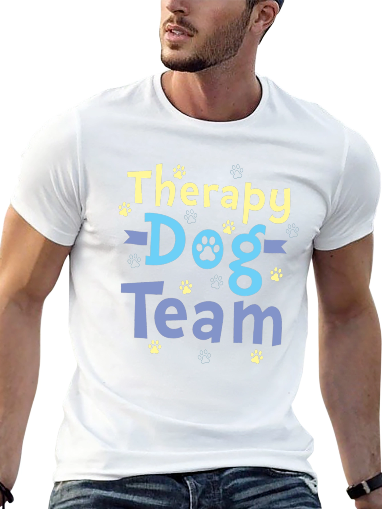 Therapy Dog Team Tee - Cute Pet Lover Shirt