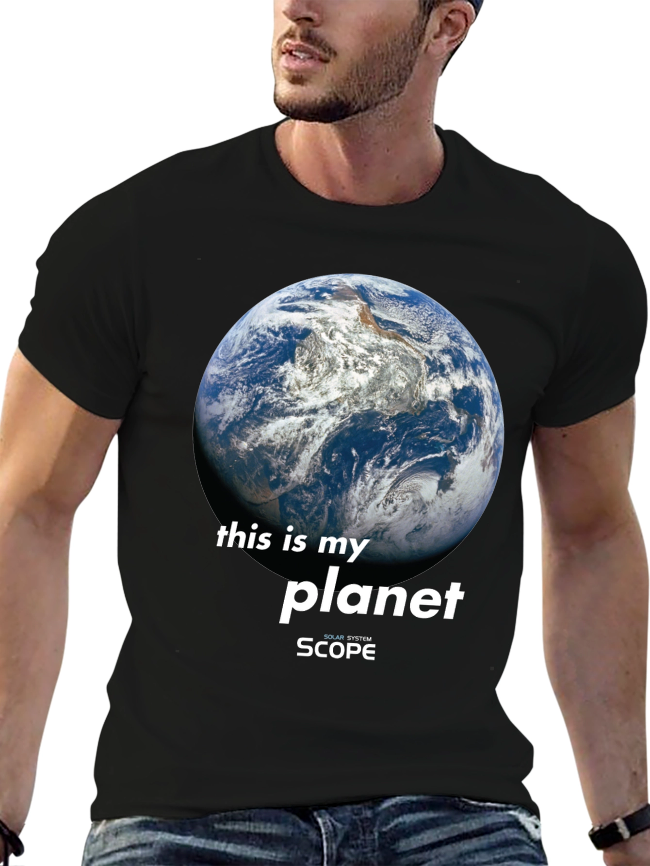 Planet Earth Graphic Tee - Save Our Solar System