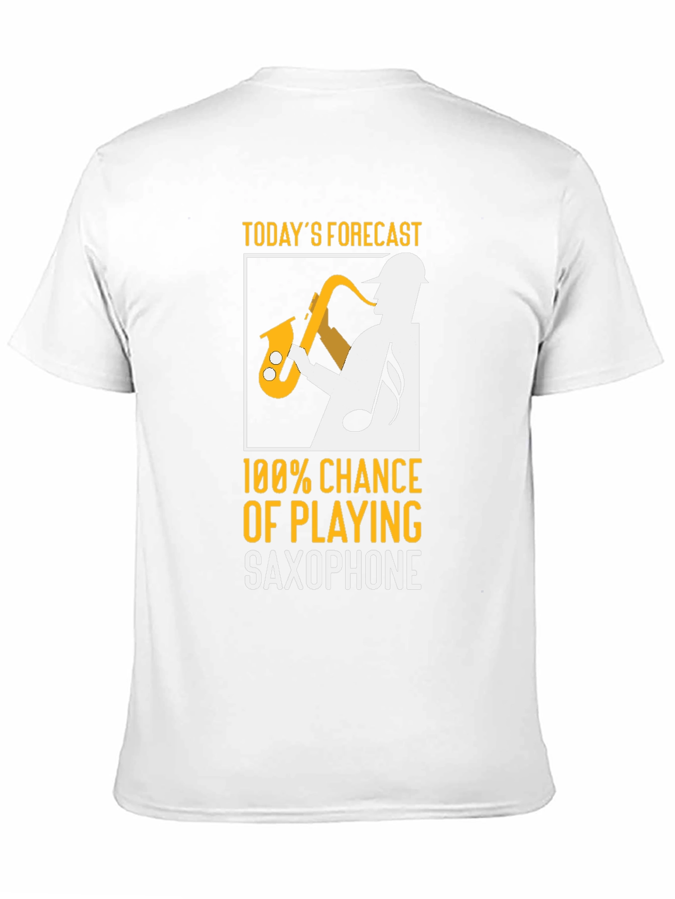 Saxophone Player Forecast T-Shirt