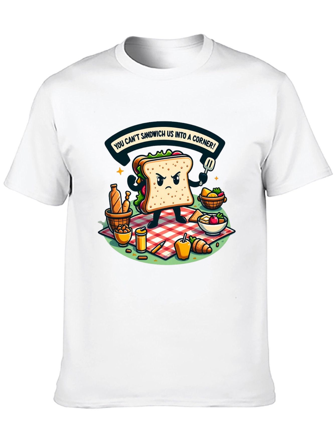Funny Sandwich T-Shirt - Foodie Tee