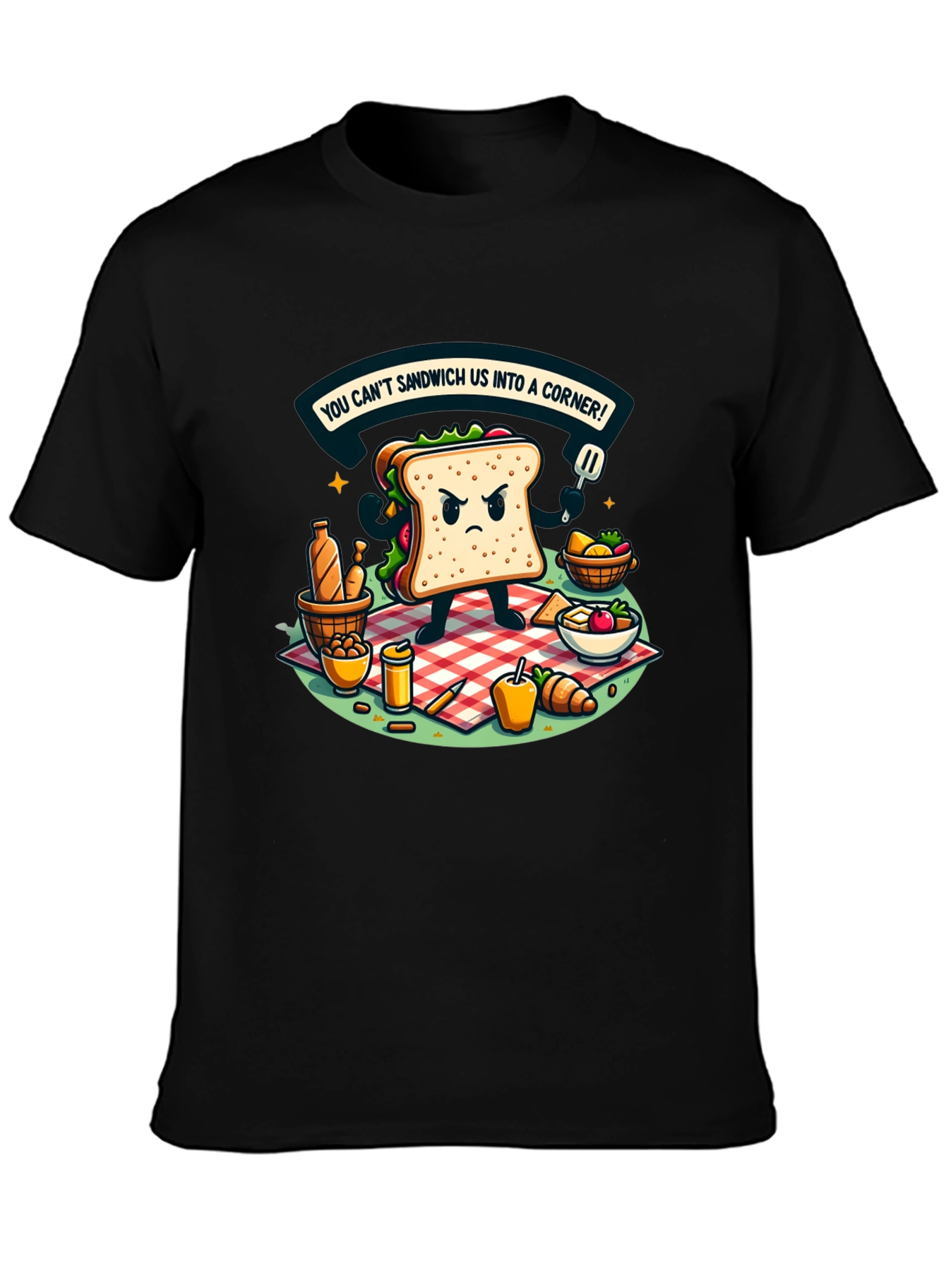 Funny Sandwich T-Shirt - Foodie Tee