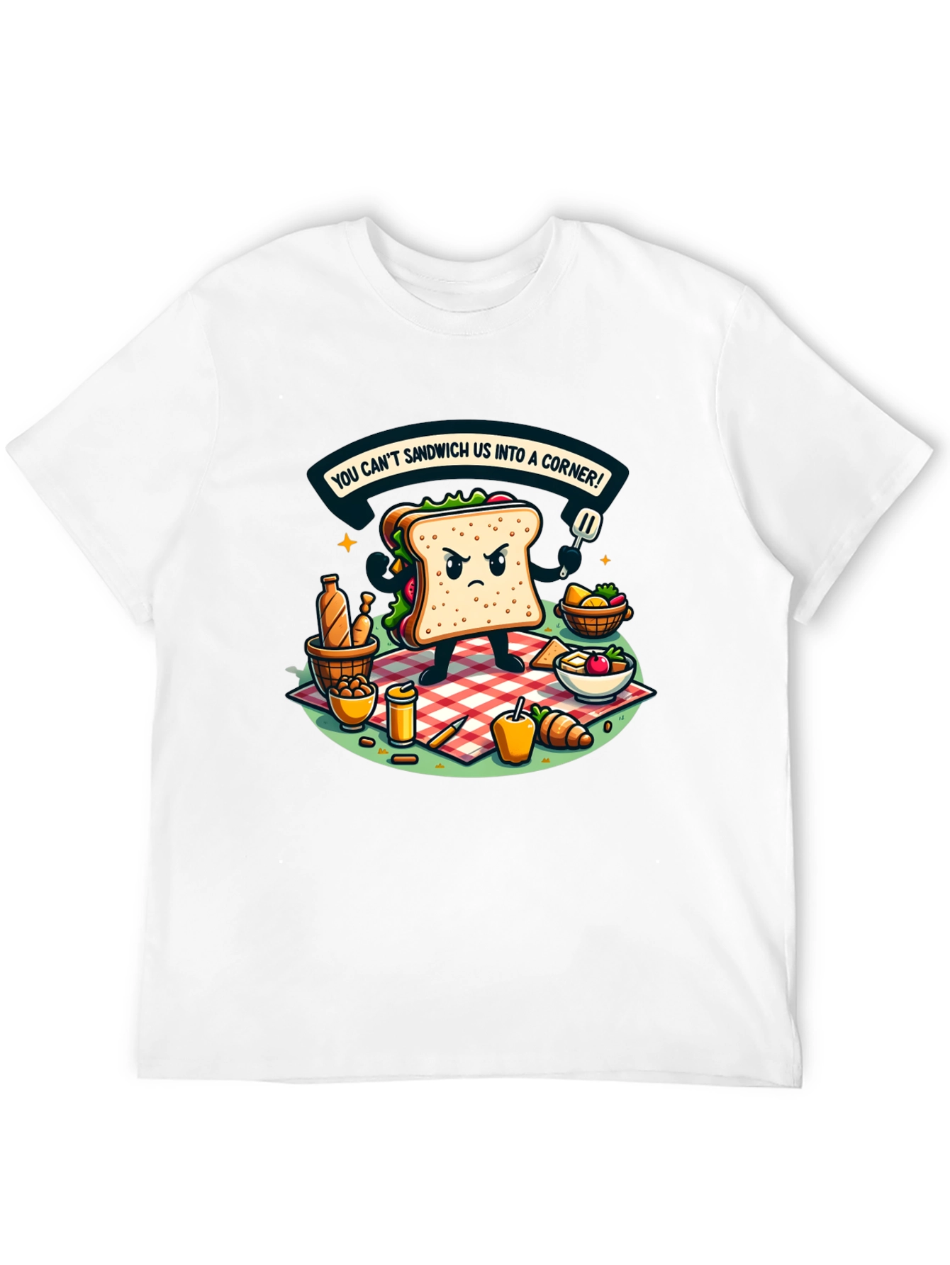 Funny Sandwich T-Shirt - Foodie Tee