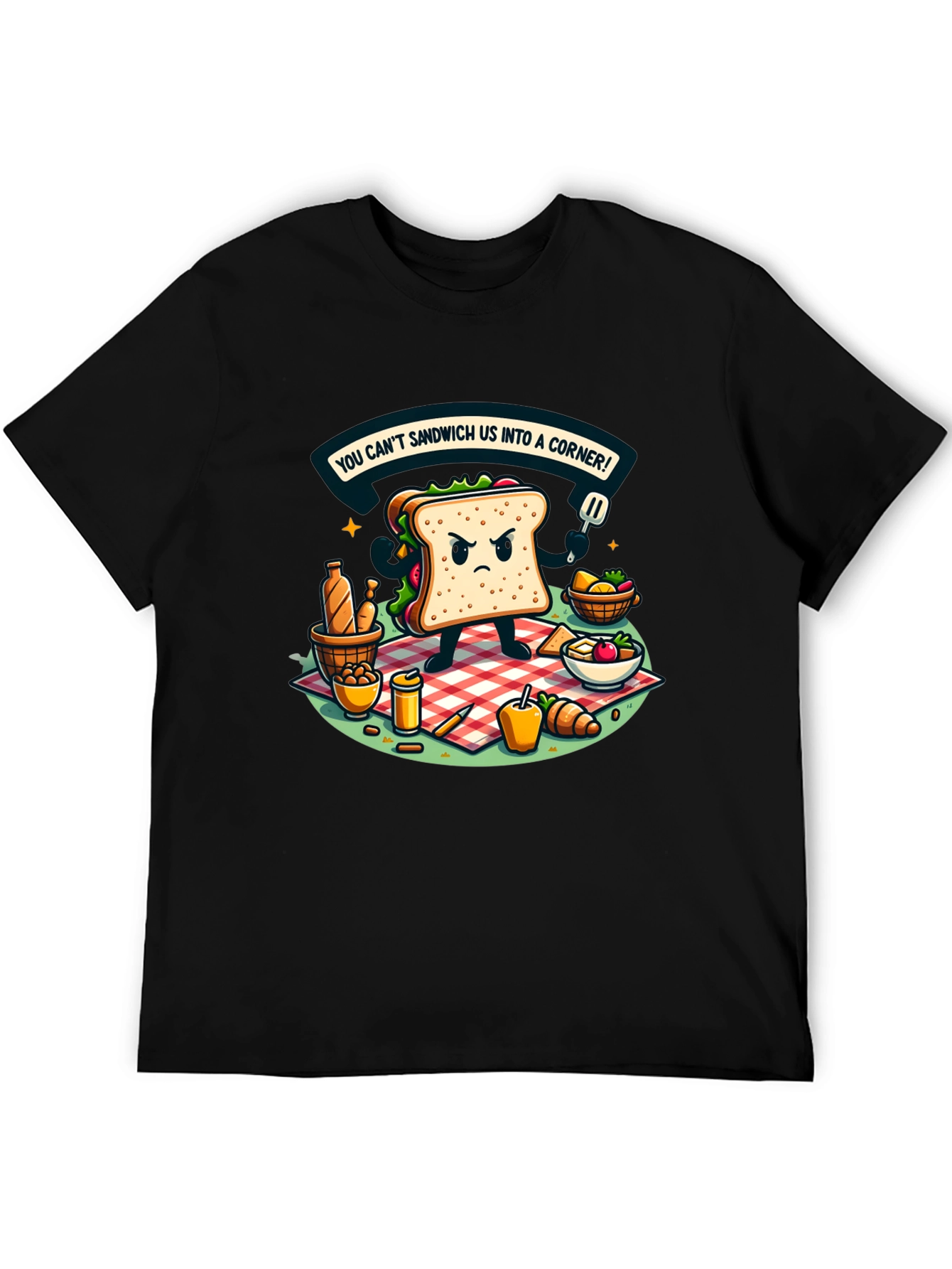 Funny Sandwich T-Shirt - Foodie Tee
