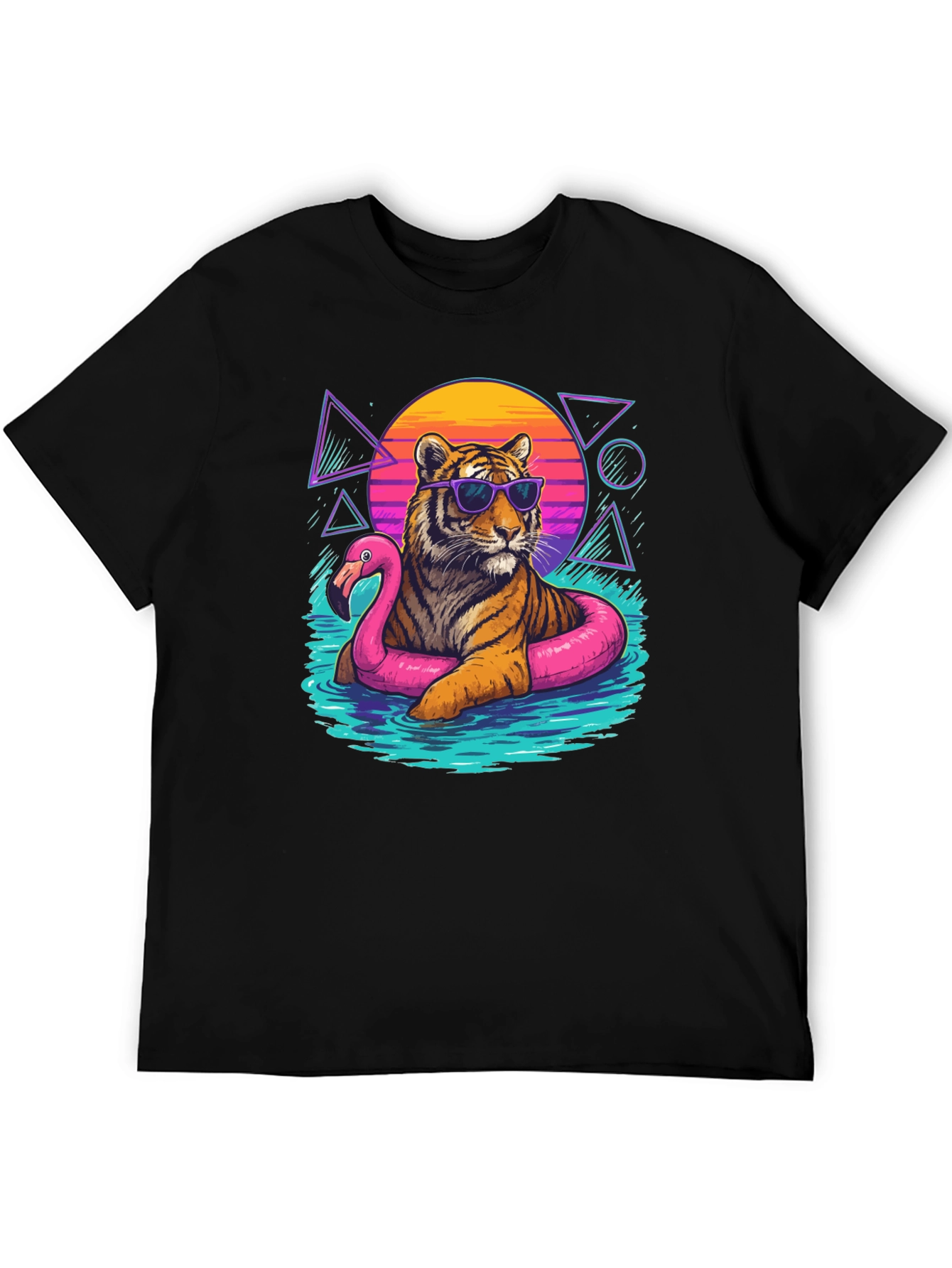 Cool Tiger in Sunglasses Graphic Tee