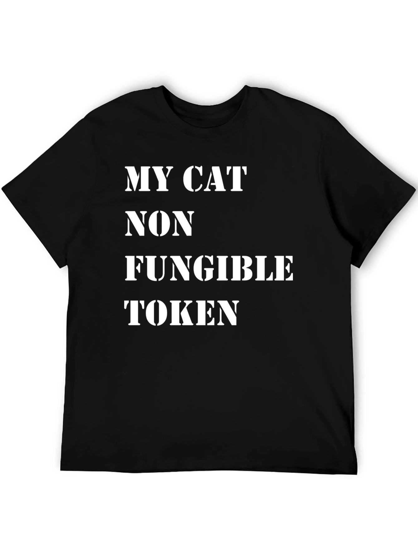 My Cat NFT Black T-Shirt