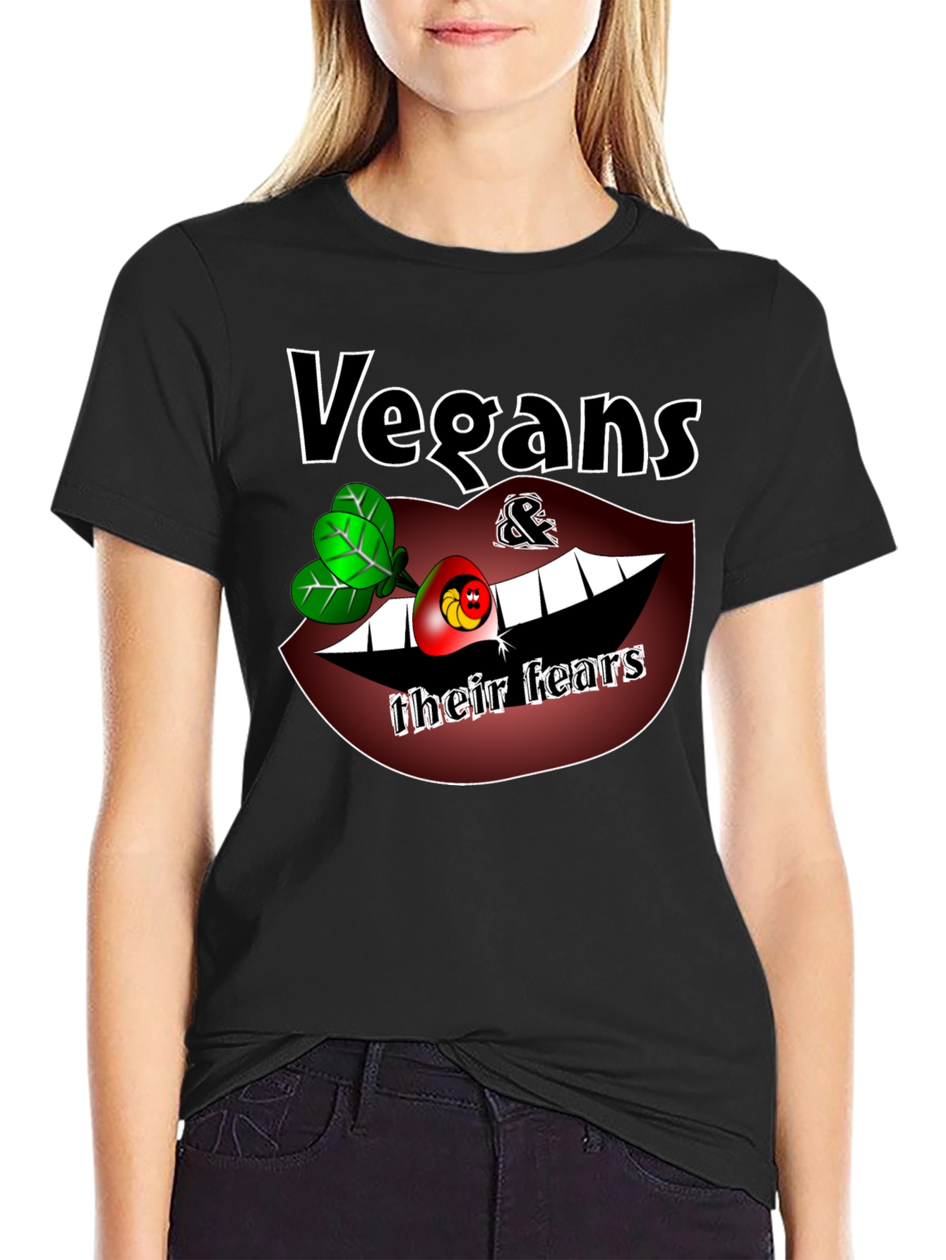 Vegans & Their Fears Graphic T-Shirt
