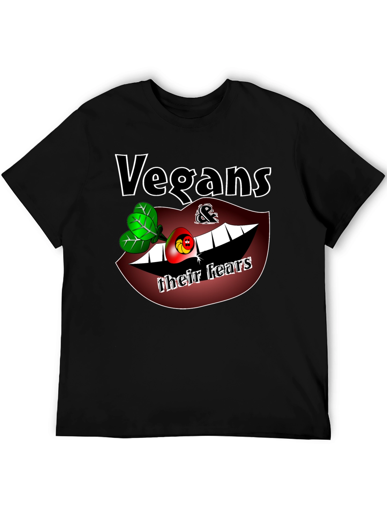 Vegans & Their Fears Graphic T-Shirt