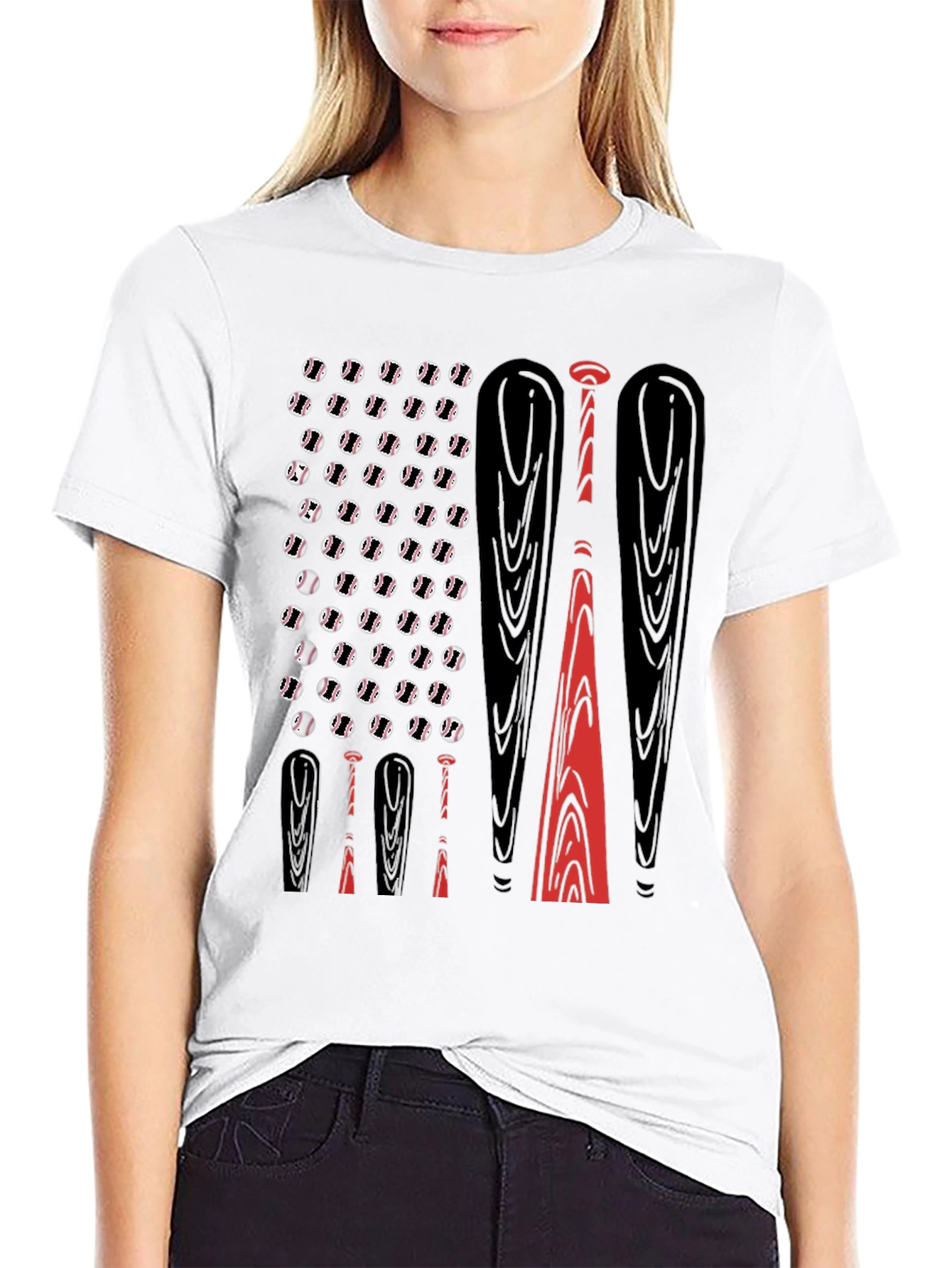 Baseball Flag Graphic Tee
