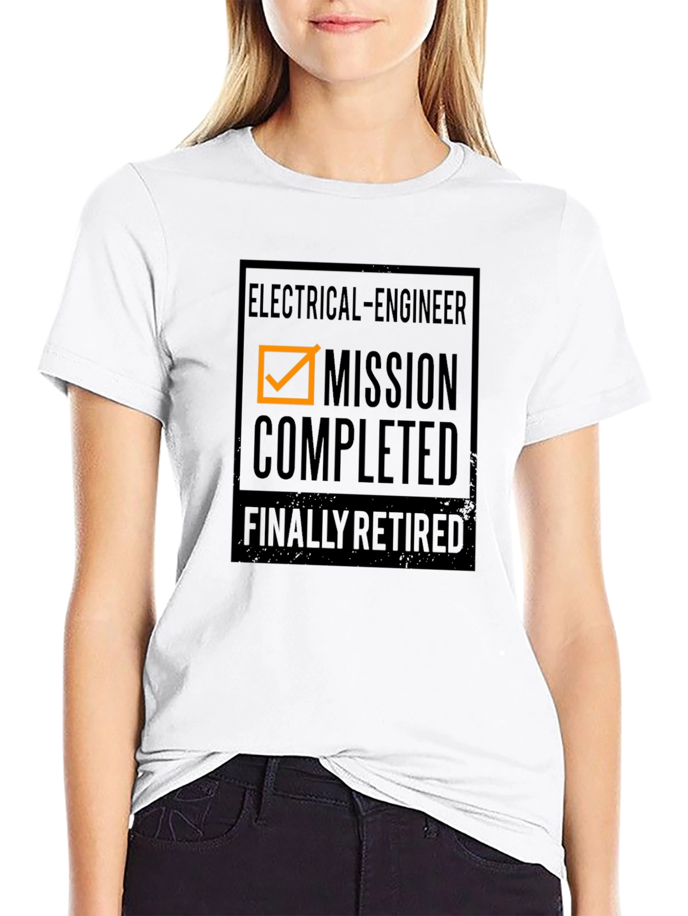 Electrical Engineer Mission Completed Retired T-Shirt