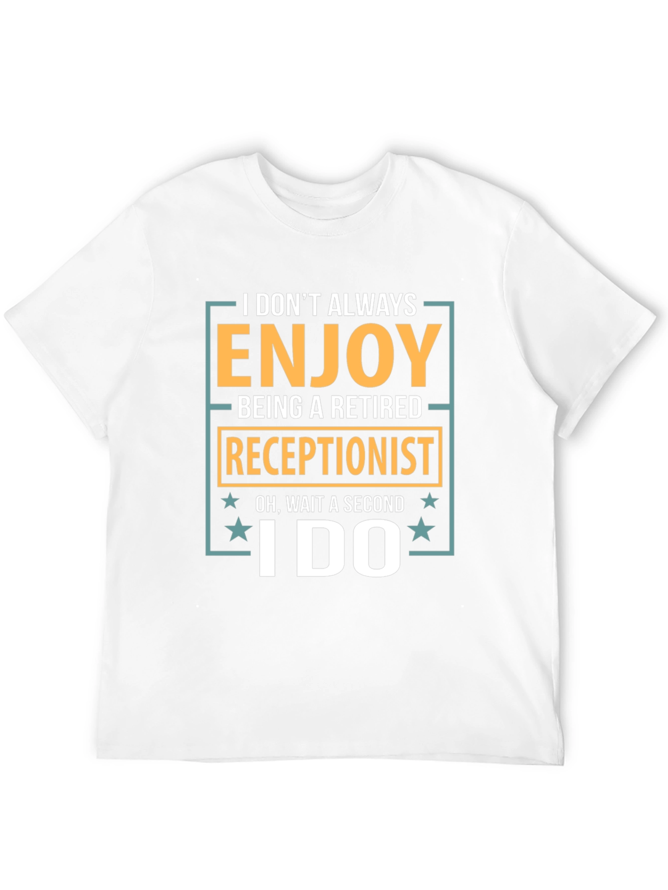 Retired Receptionist Graphic T-Shirt
