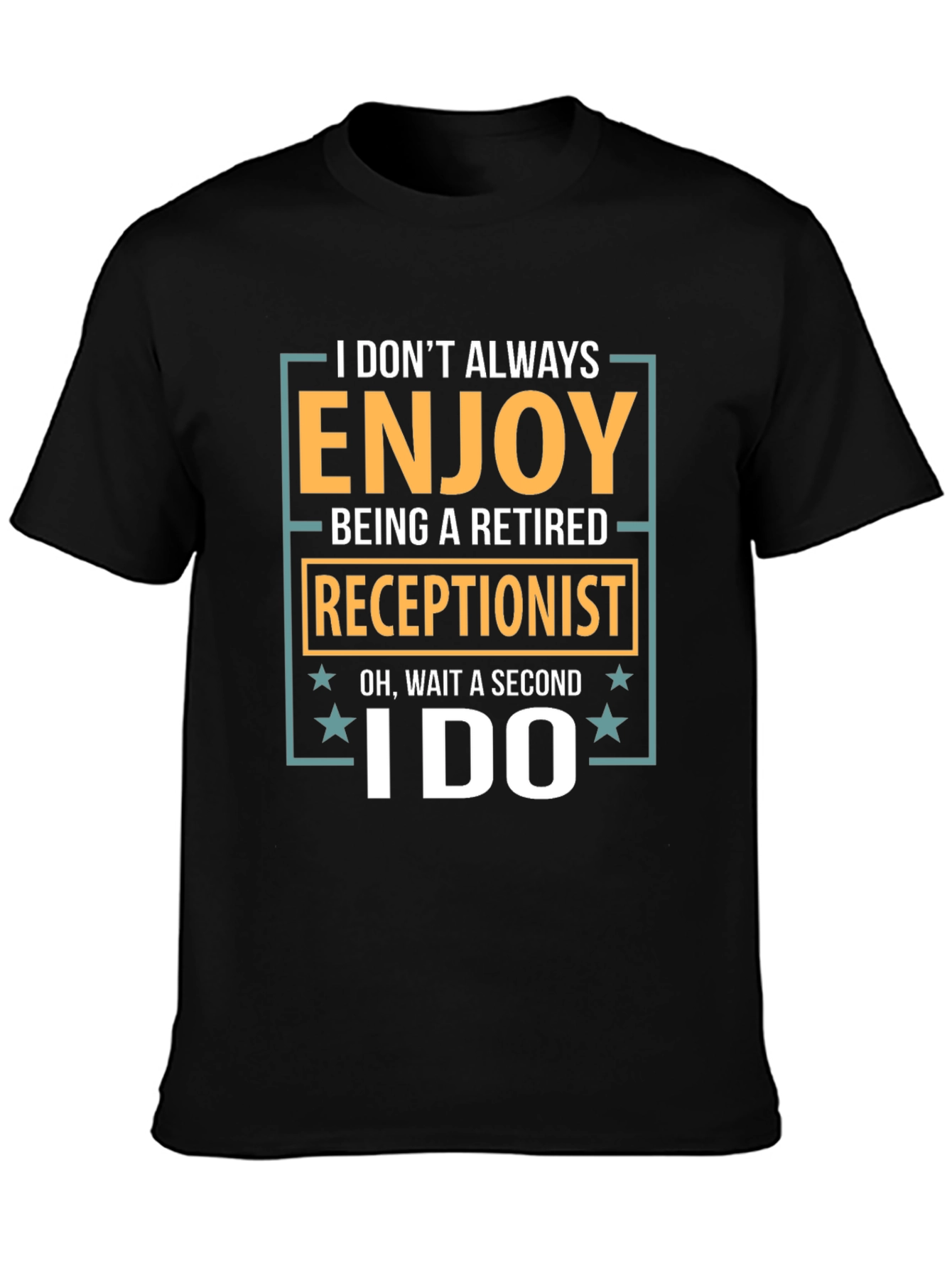 Retired Receptionist Graphic T-Shirt