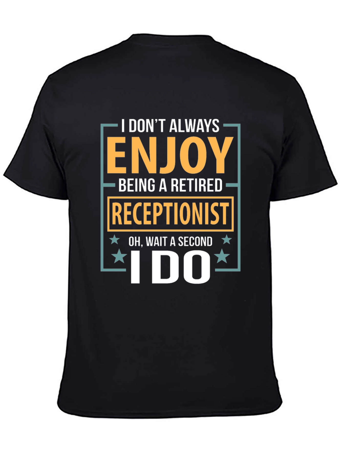 Retired Receptionist Graphic T-Shirt