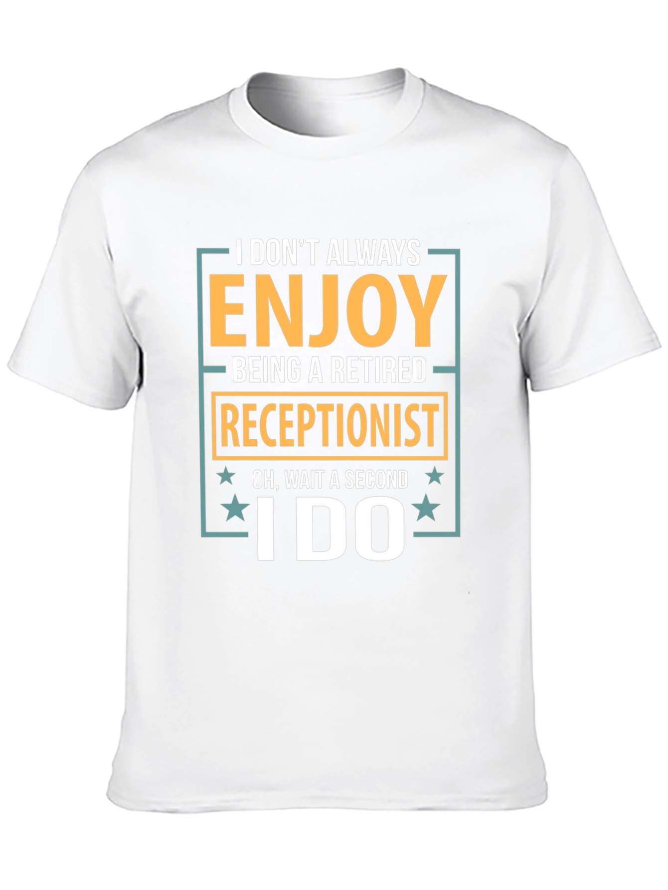 Retired Receptionist Graphic T-Shirt
