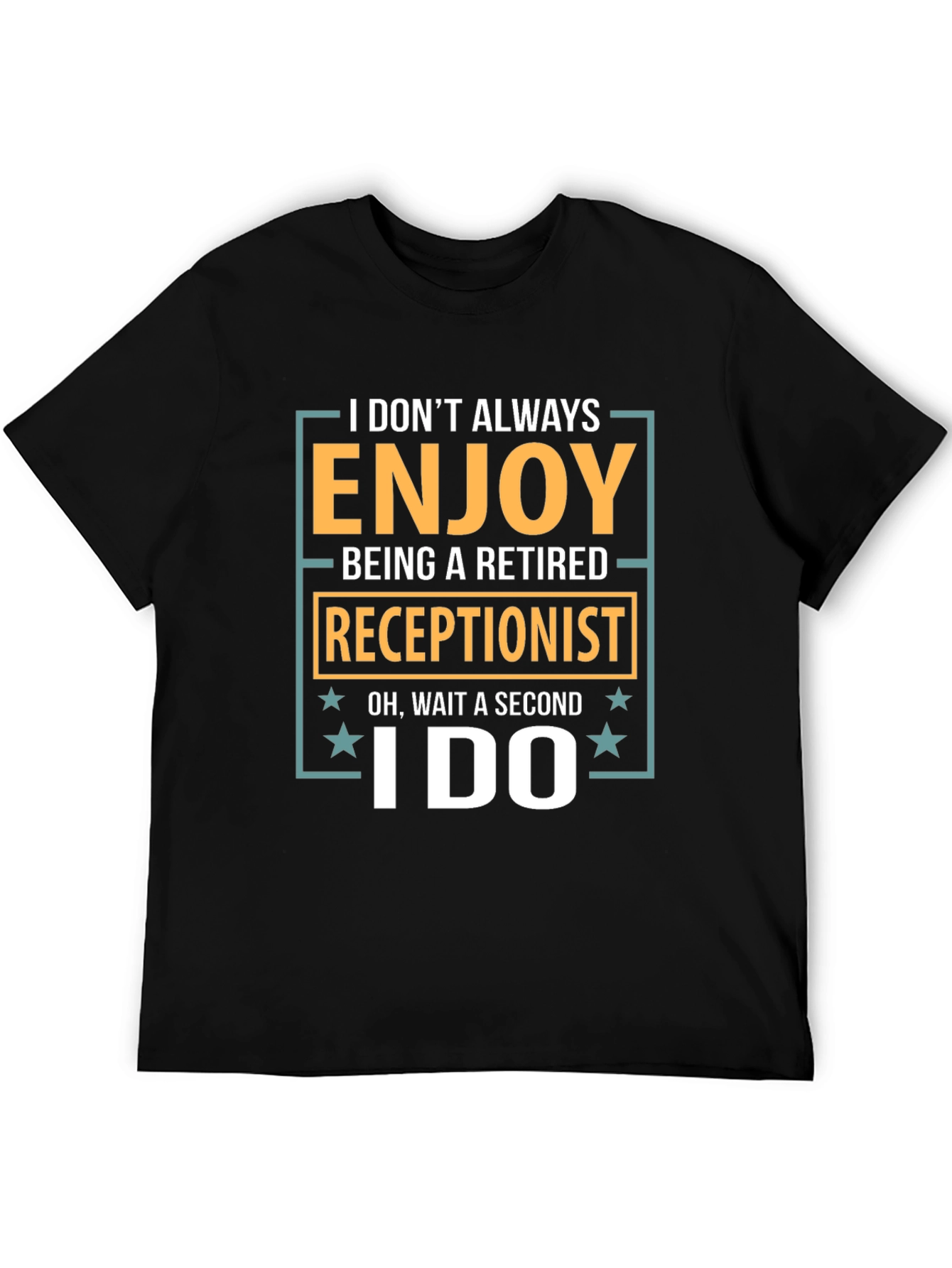 Retired Receptionist Graphic T-Shirt