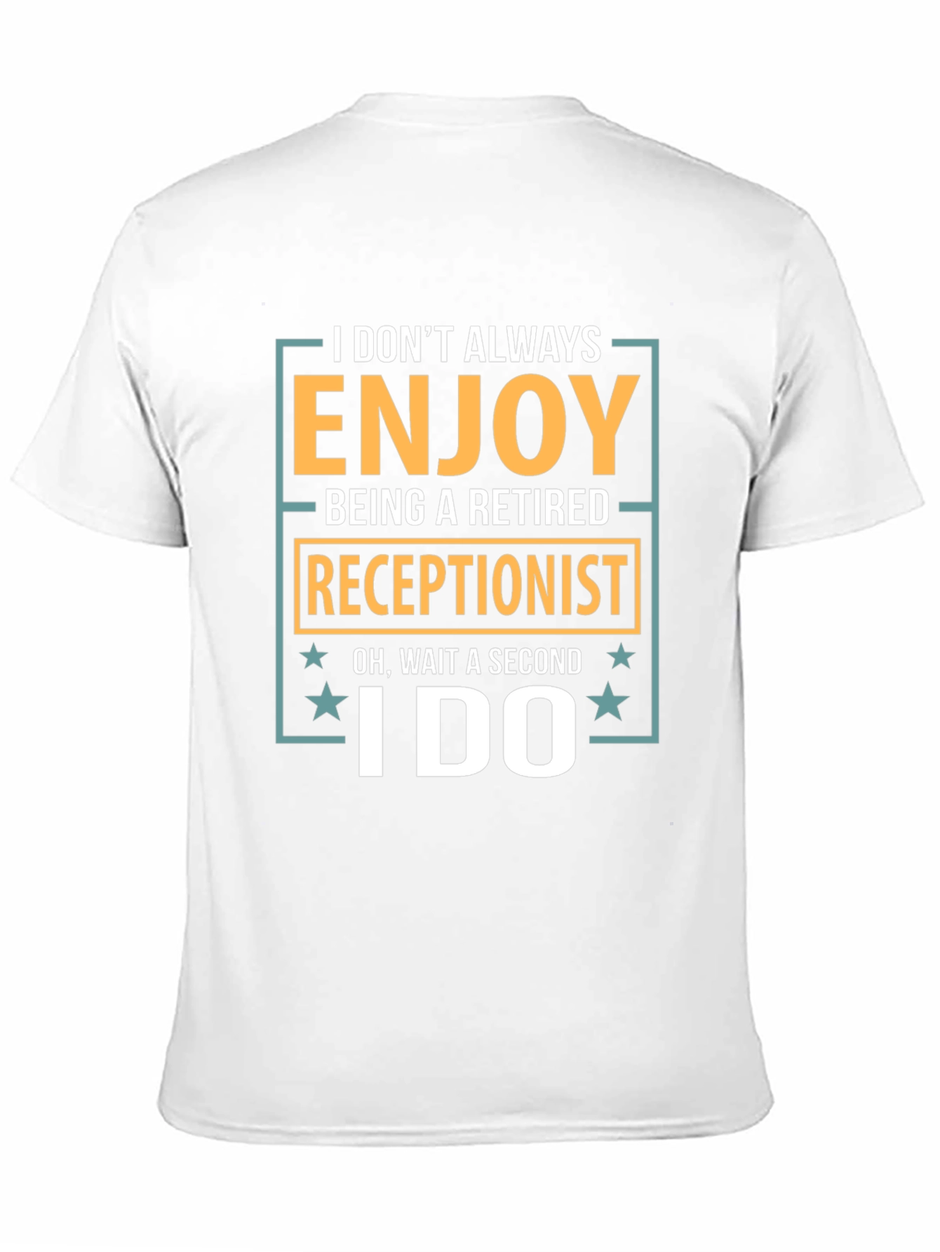 Retired Receptionist Graphic T-Shirt