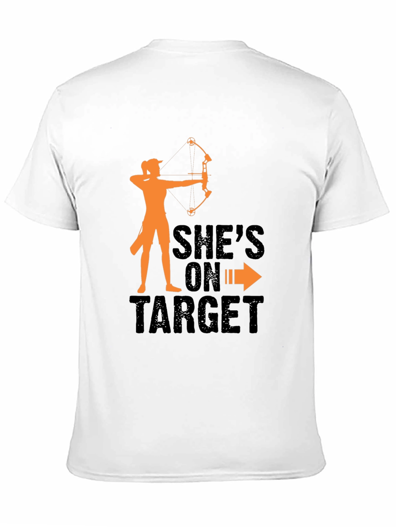 Shes On Target Archery T-Shirt - Black