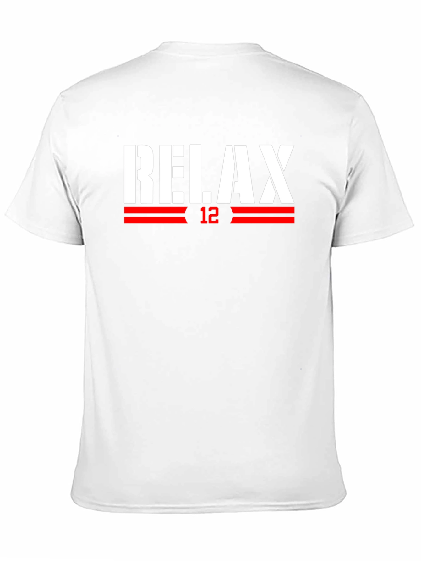 Relax 12 Graphic Tee - Comfort & Style