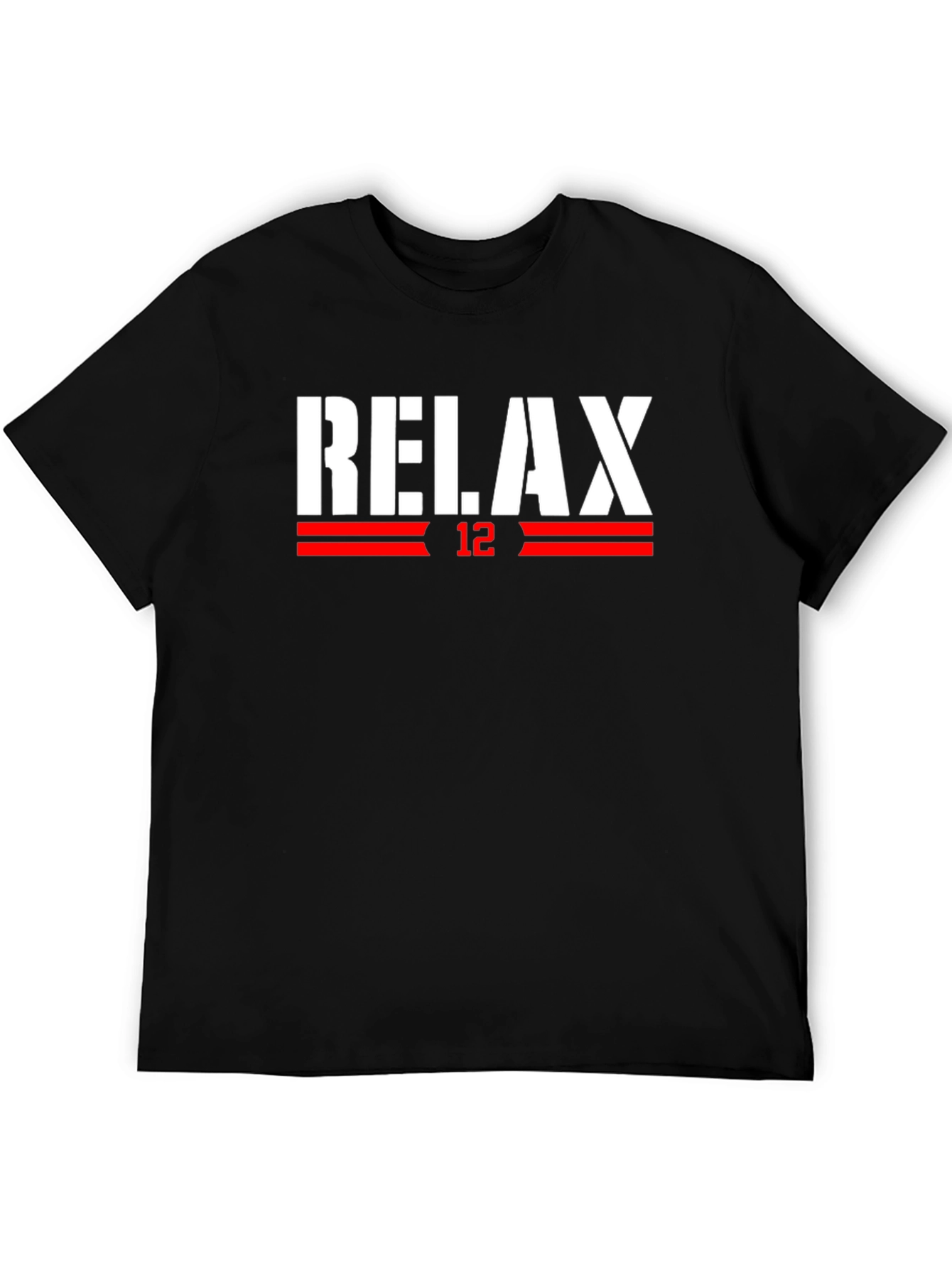 Relax 12 Graphic Tee - Comfort & Style