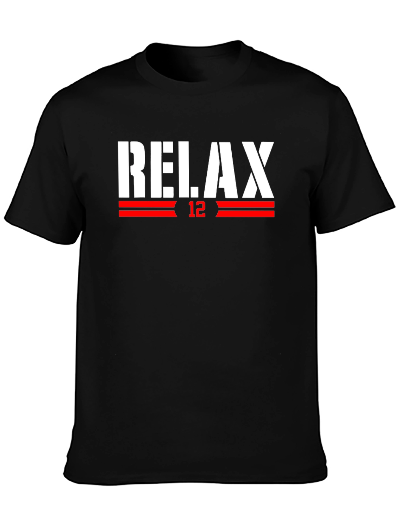 Relax 12 Graphic Tee - Comfort & Style
