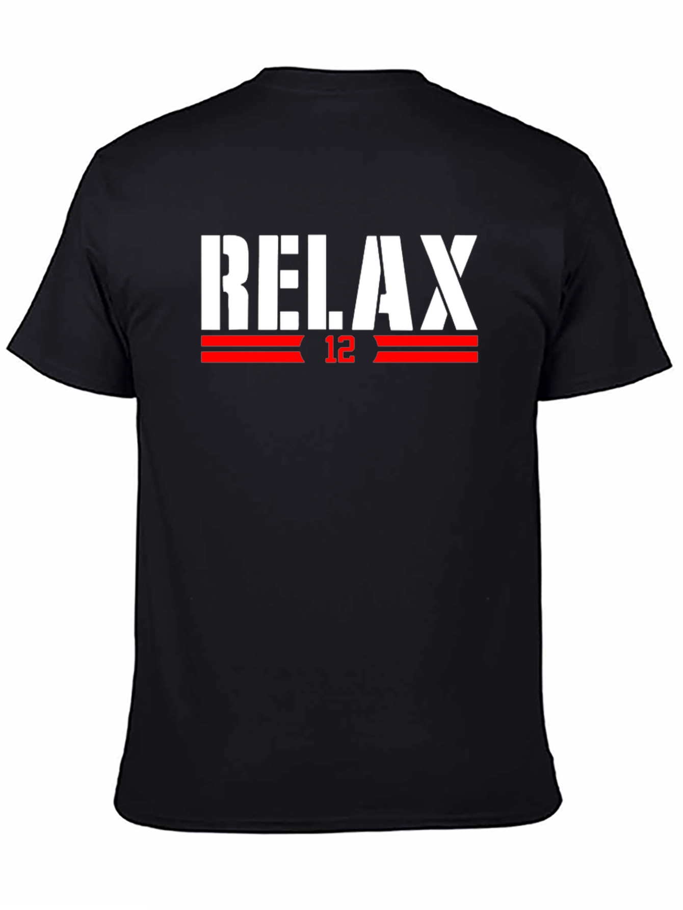 Relax 12 Graphic Tee - Comfort & Style