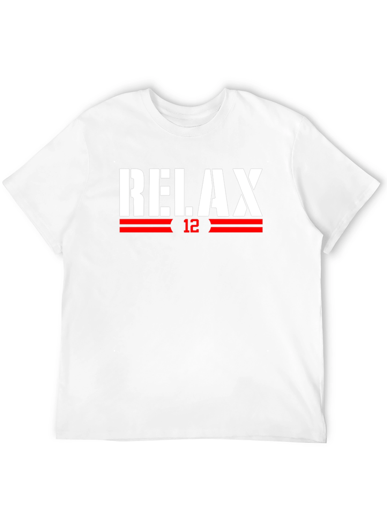 Relax 12 Graphic Tee - Comfort & Style