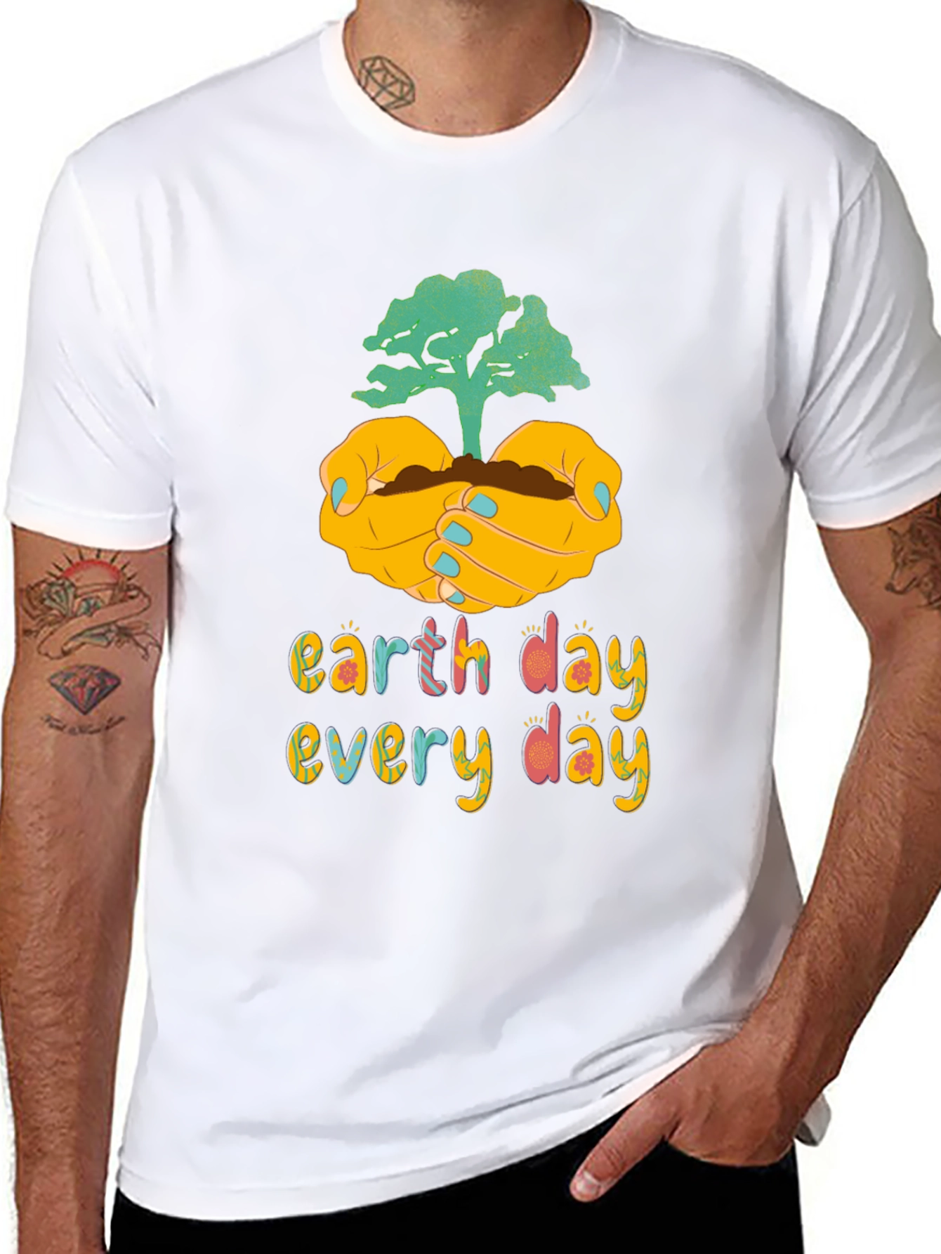 Earth Day Everyday Graphic T-Shirt