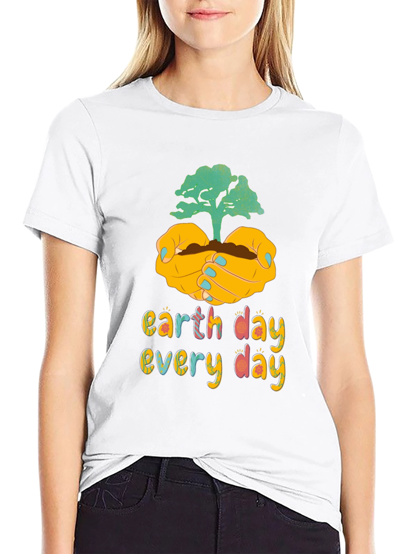 Earth Day Everyday Graphic T-Shirt