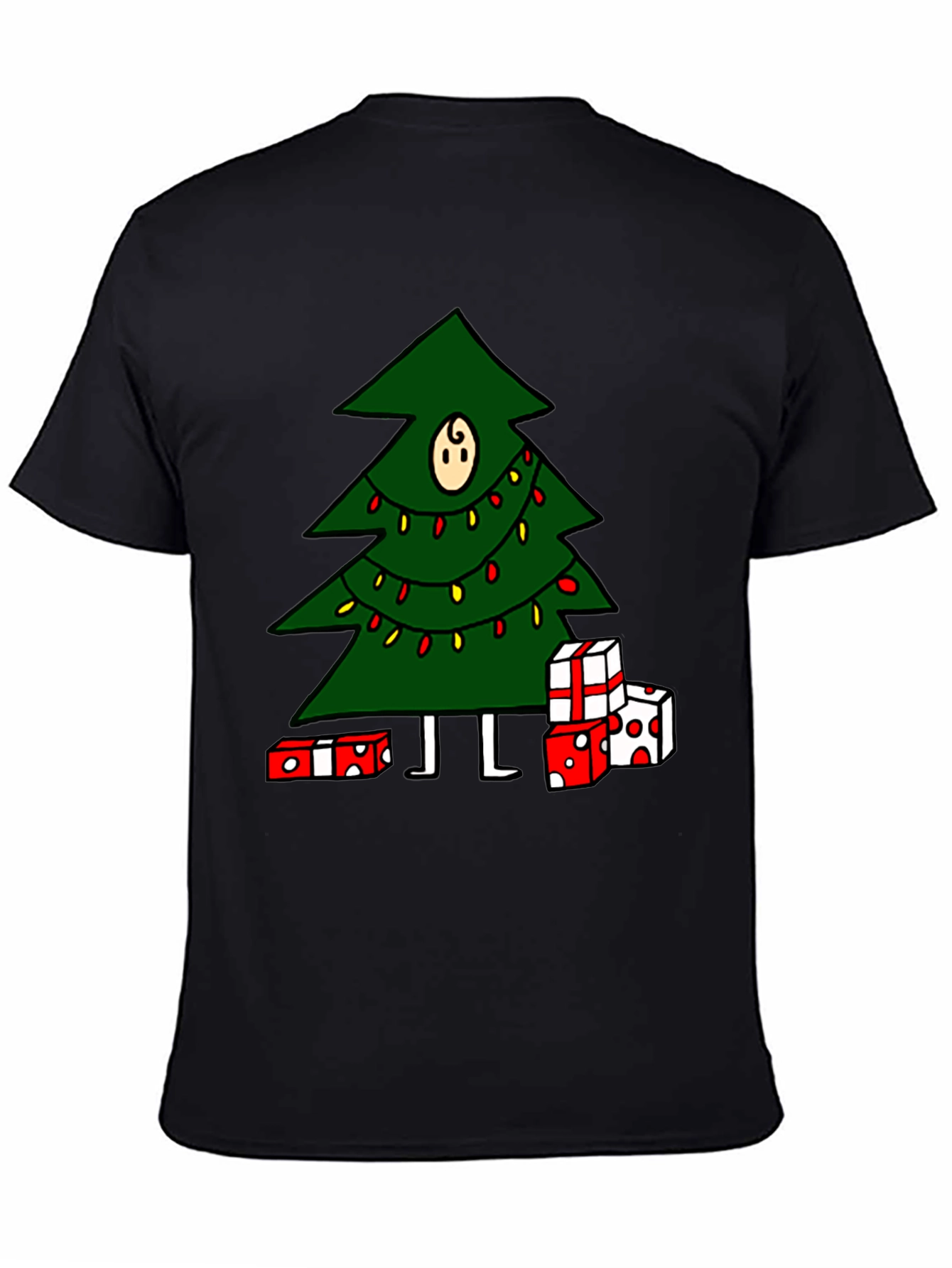 Christmas Tree Graphic Tee - Holiday Fun!
