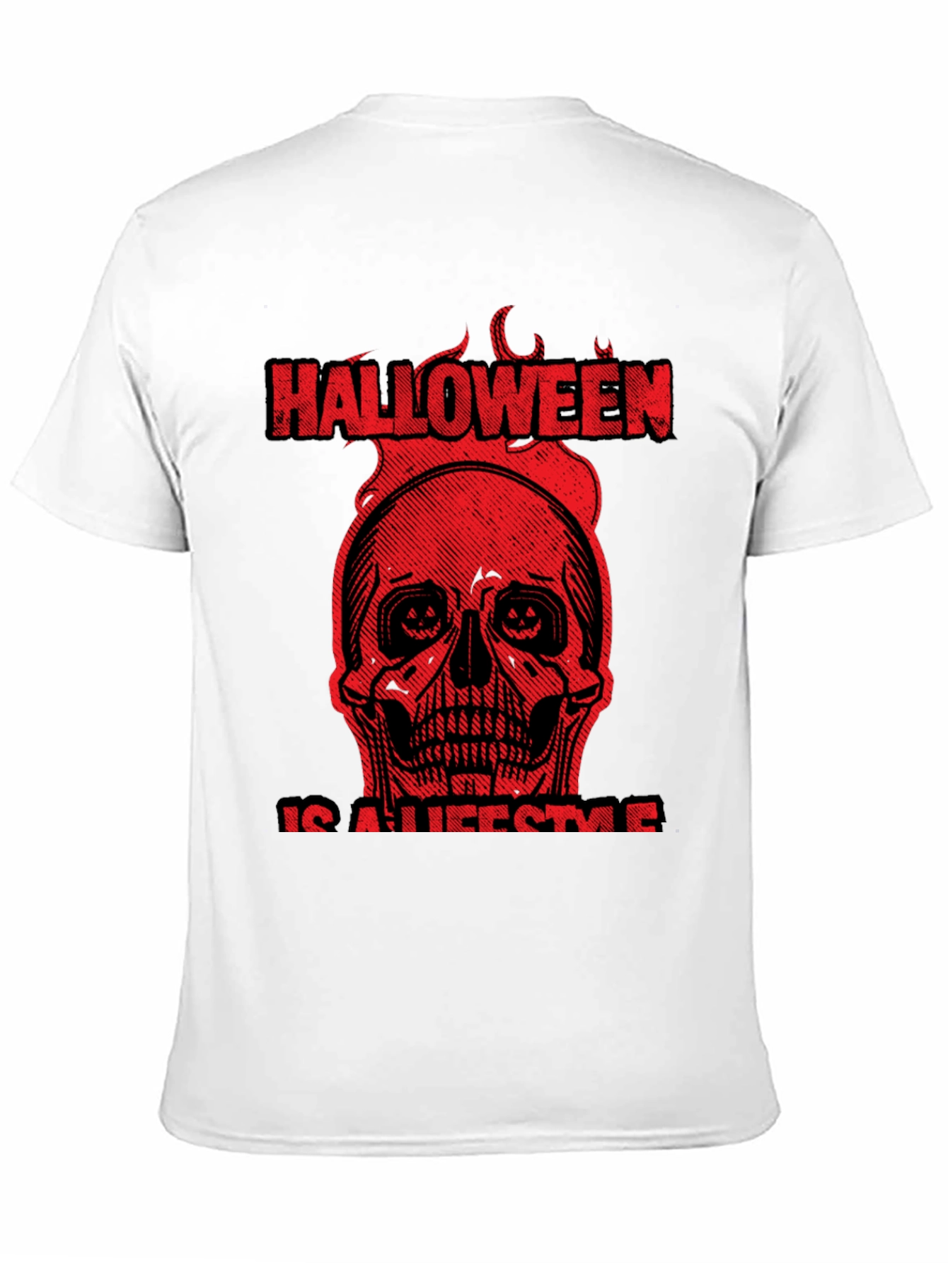 Halloween Lifestyle Graphic Tee - Black