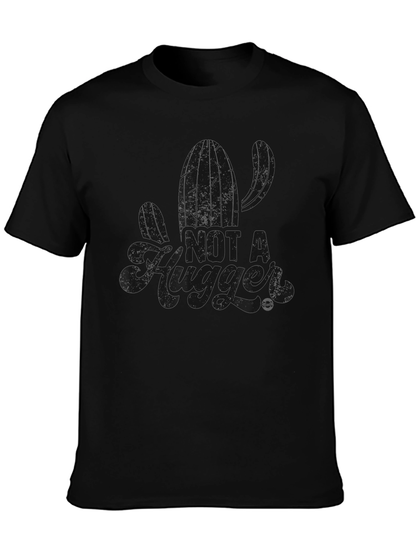 Not a Hugger Cactus Graphic T-Shirt