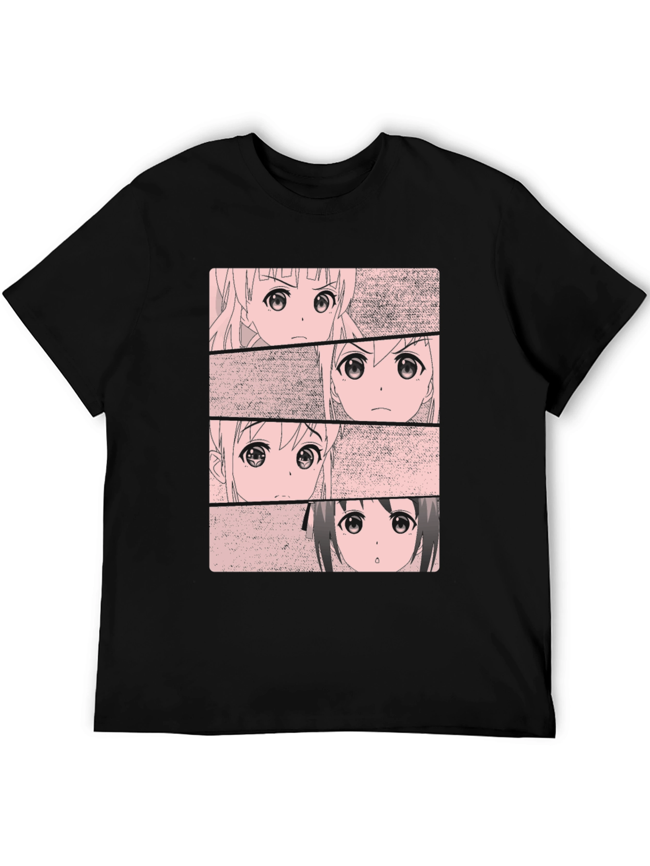 Anime Girls T-Shirt - Manga Style Graphic Tee