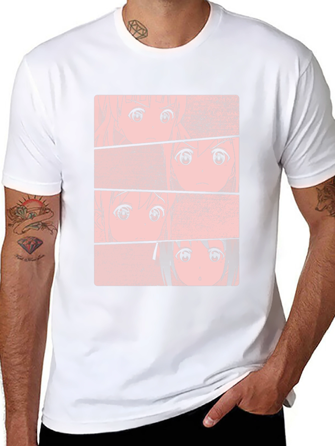 Anime Girls T-Shirt - Manga Style Graphic Tee