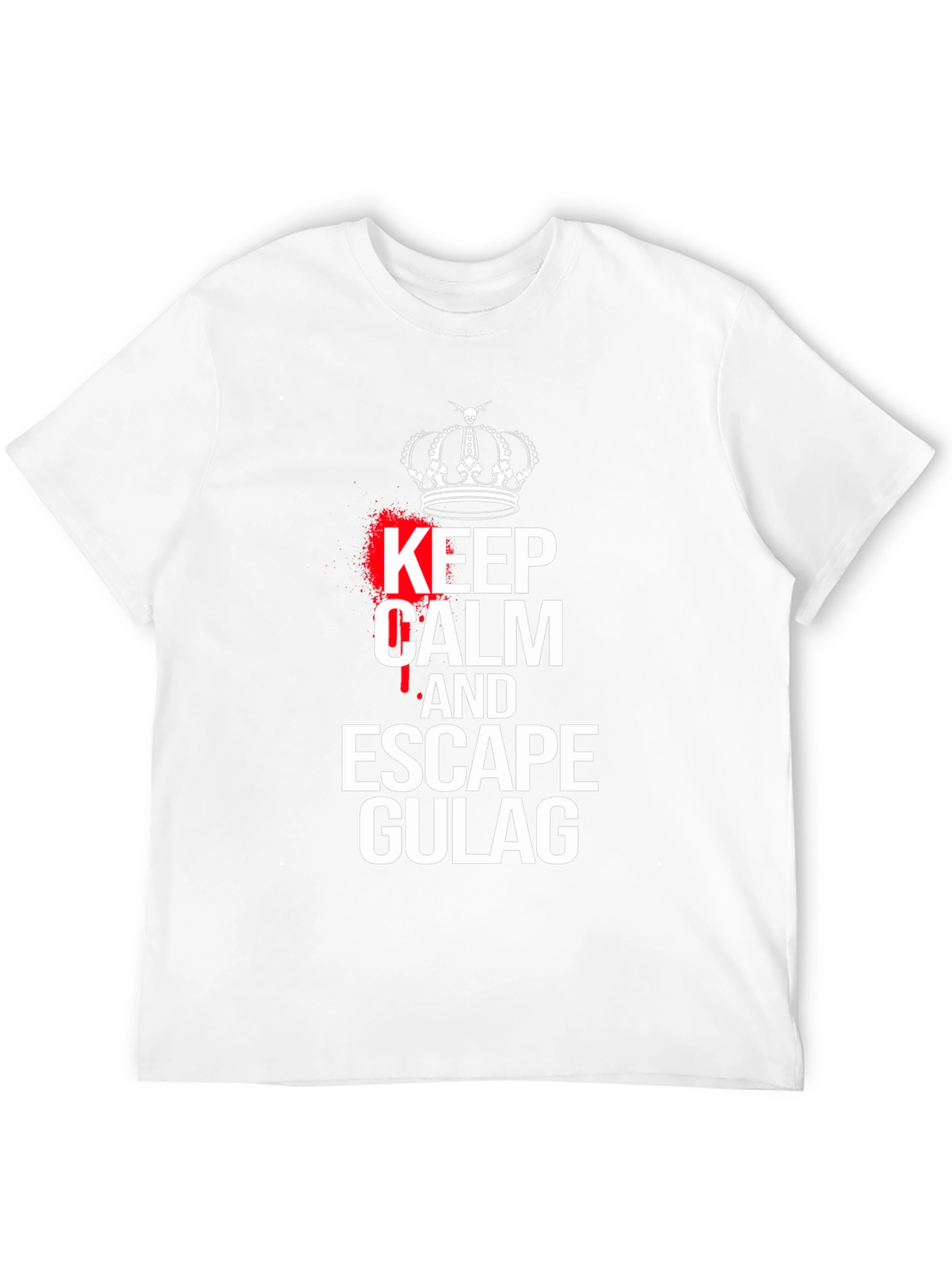 Keep Calm Escape Gulag Black T-Shirt