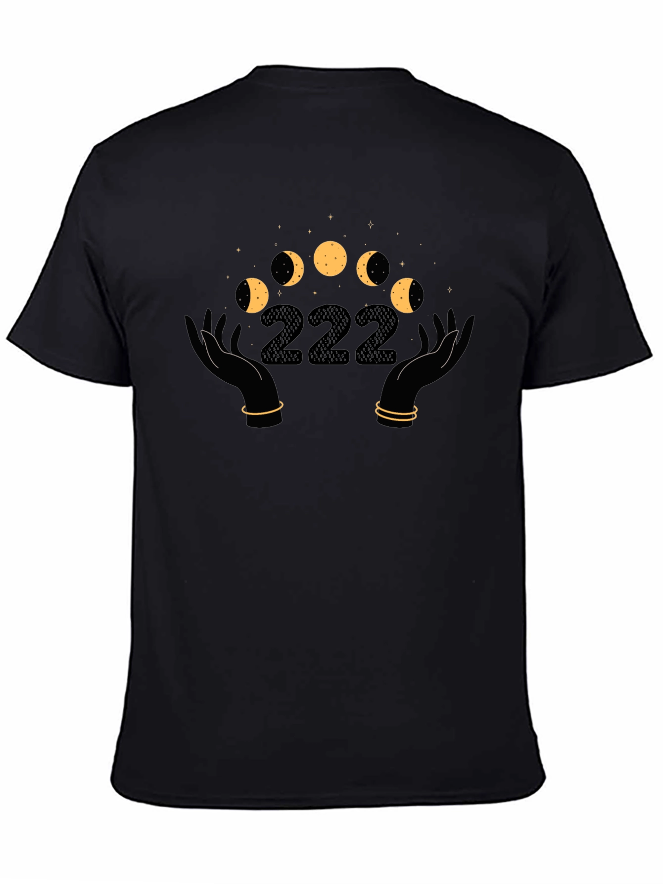 Mystic 222 Moon Phase Graphic T-Shirt