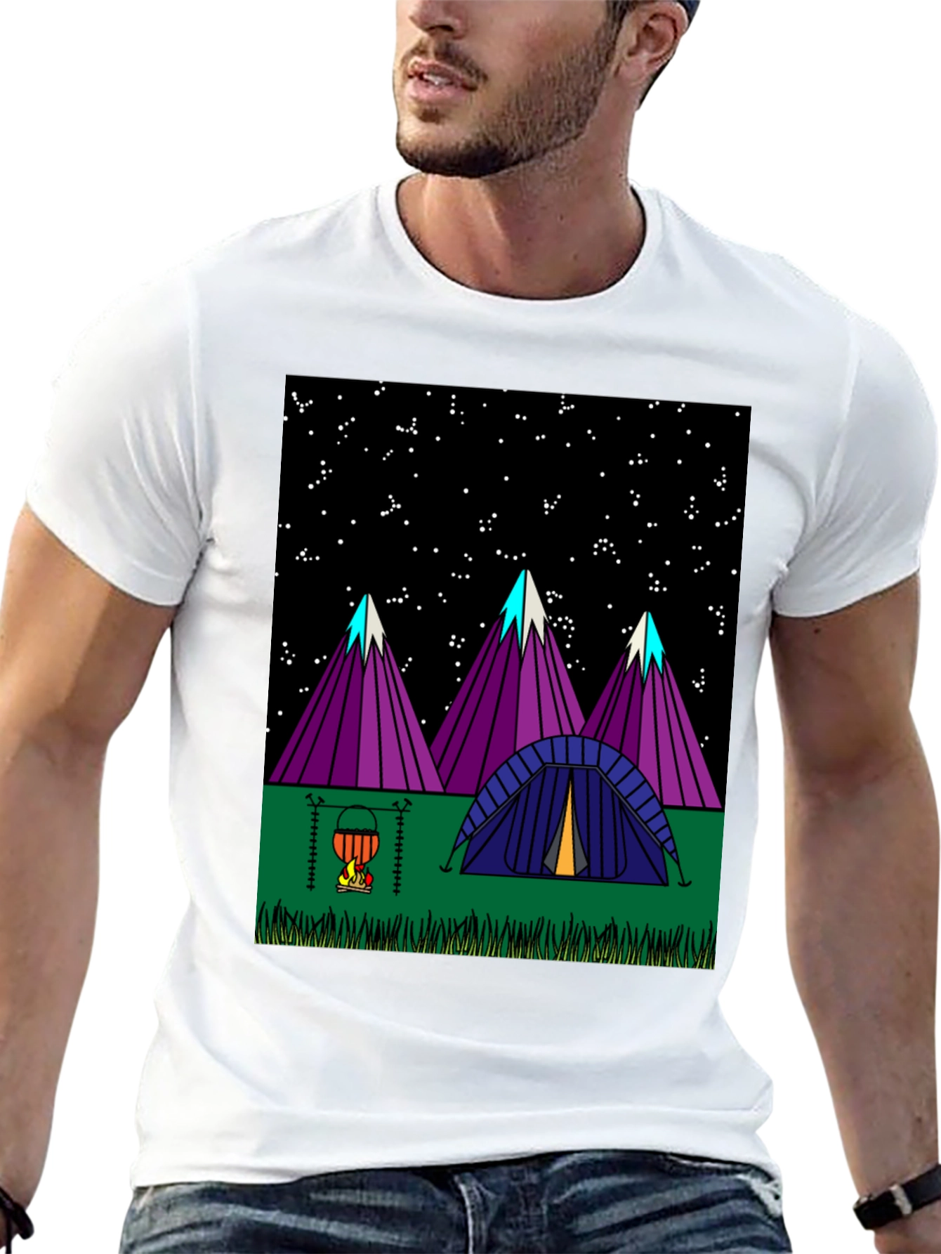Camping Adventure Graphic Tee