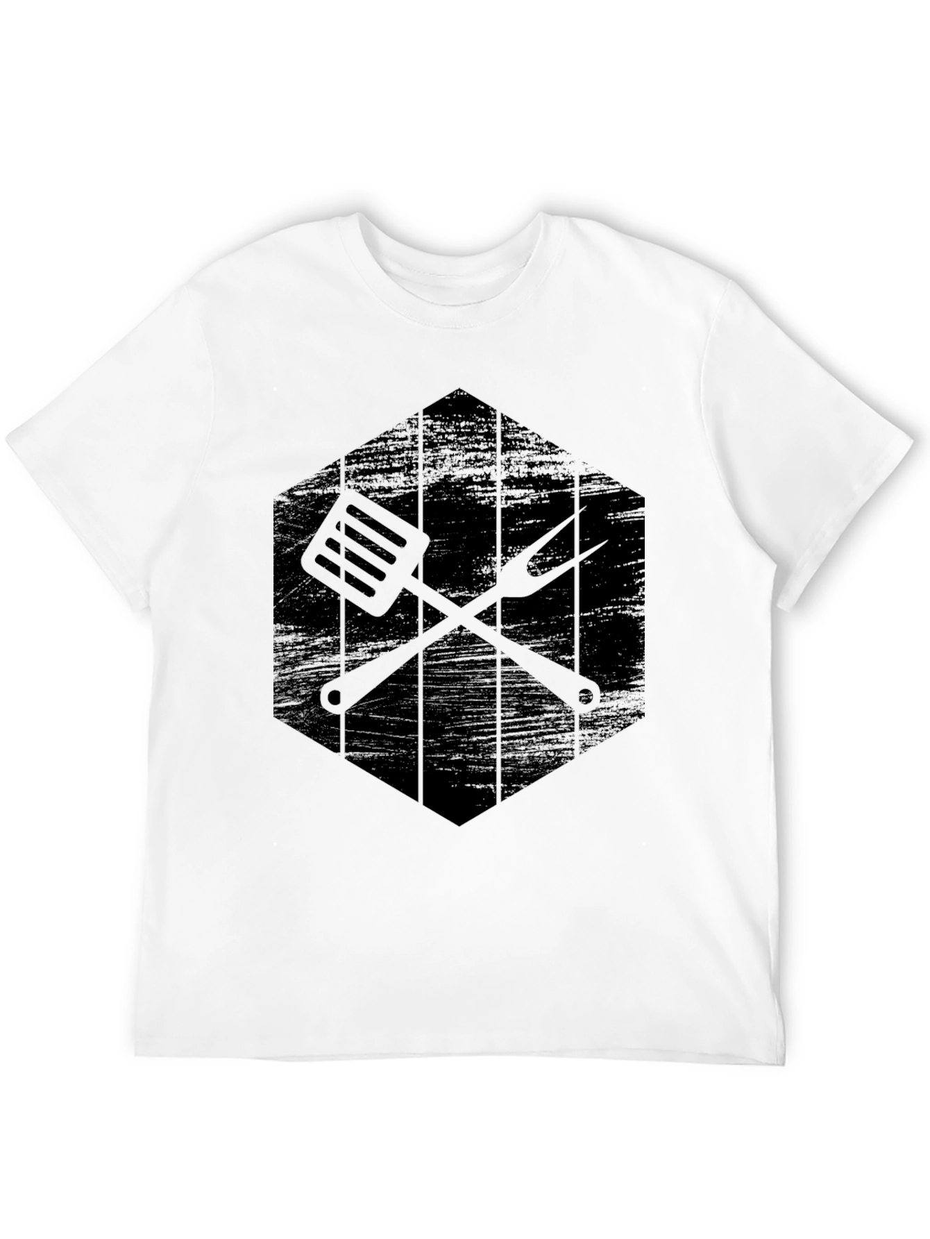 BBQ Time Black Graphic Tee