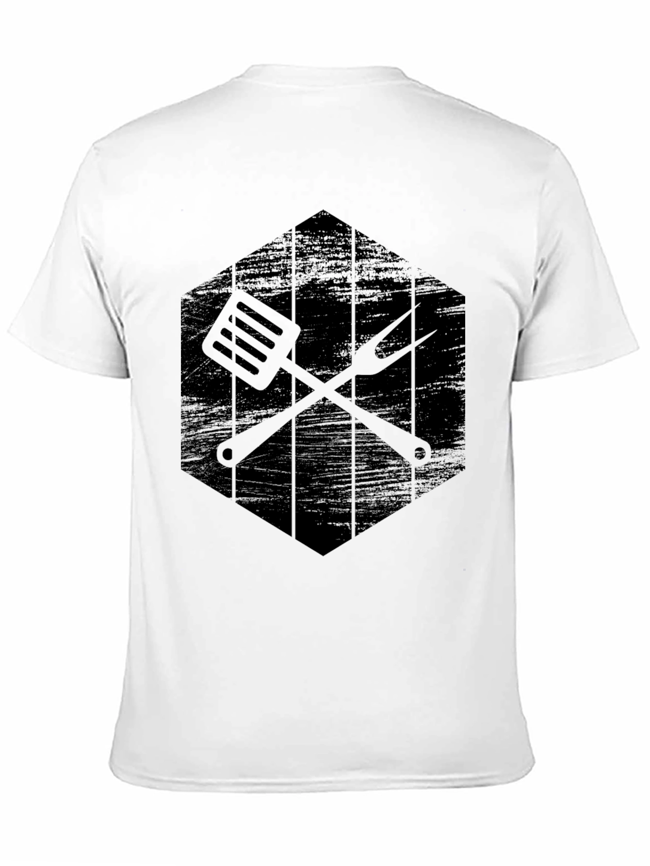 BBQ Time Black Graphic Tee