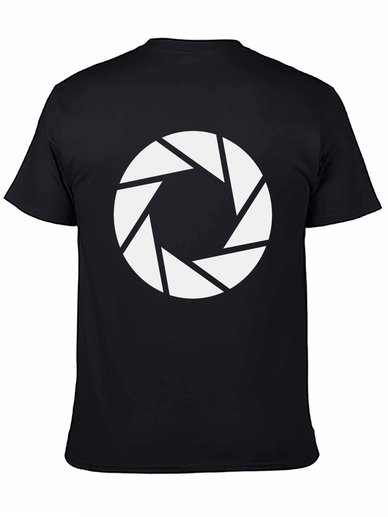 Aperture Iris Graphic Tee - Black Short Sleeve