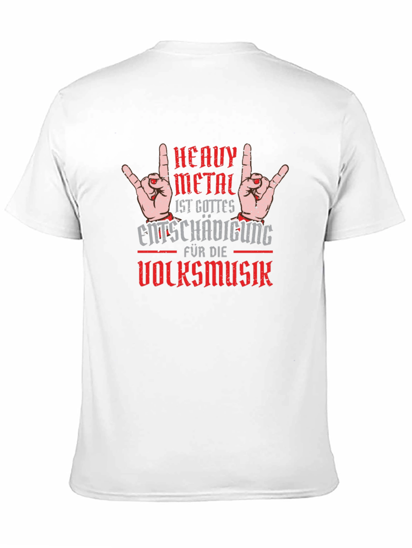 Heavy Metal is Gods Gift Mens Graphic Tee