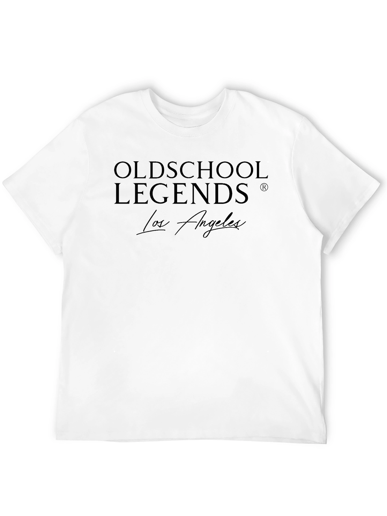 Oldschool Legends Los Angeles Black Tee