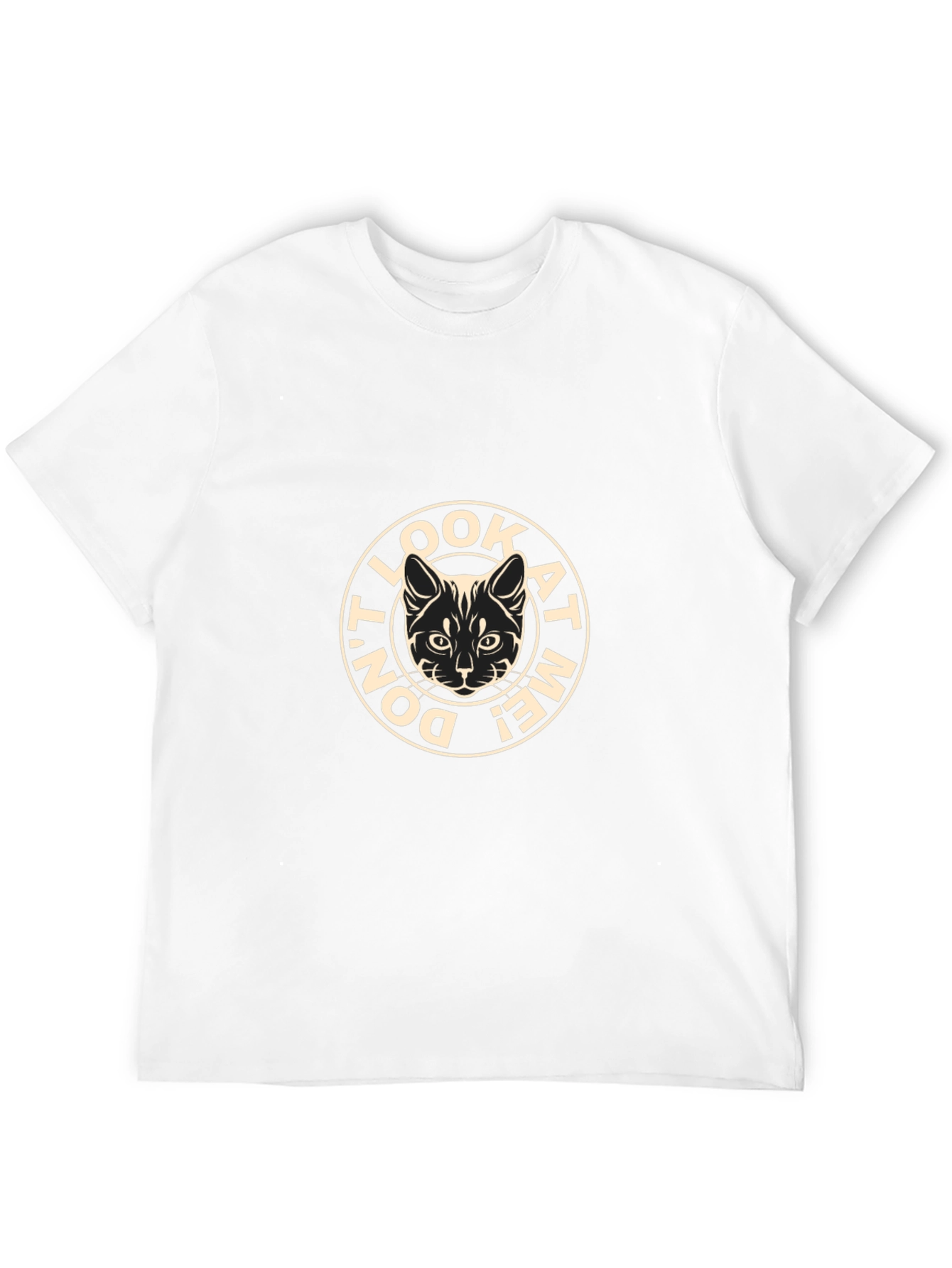 Dont Look At Me! Cat T-Shirt