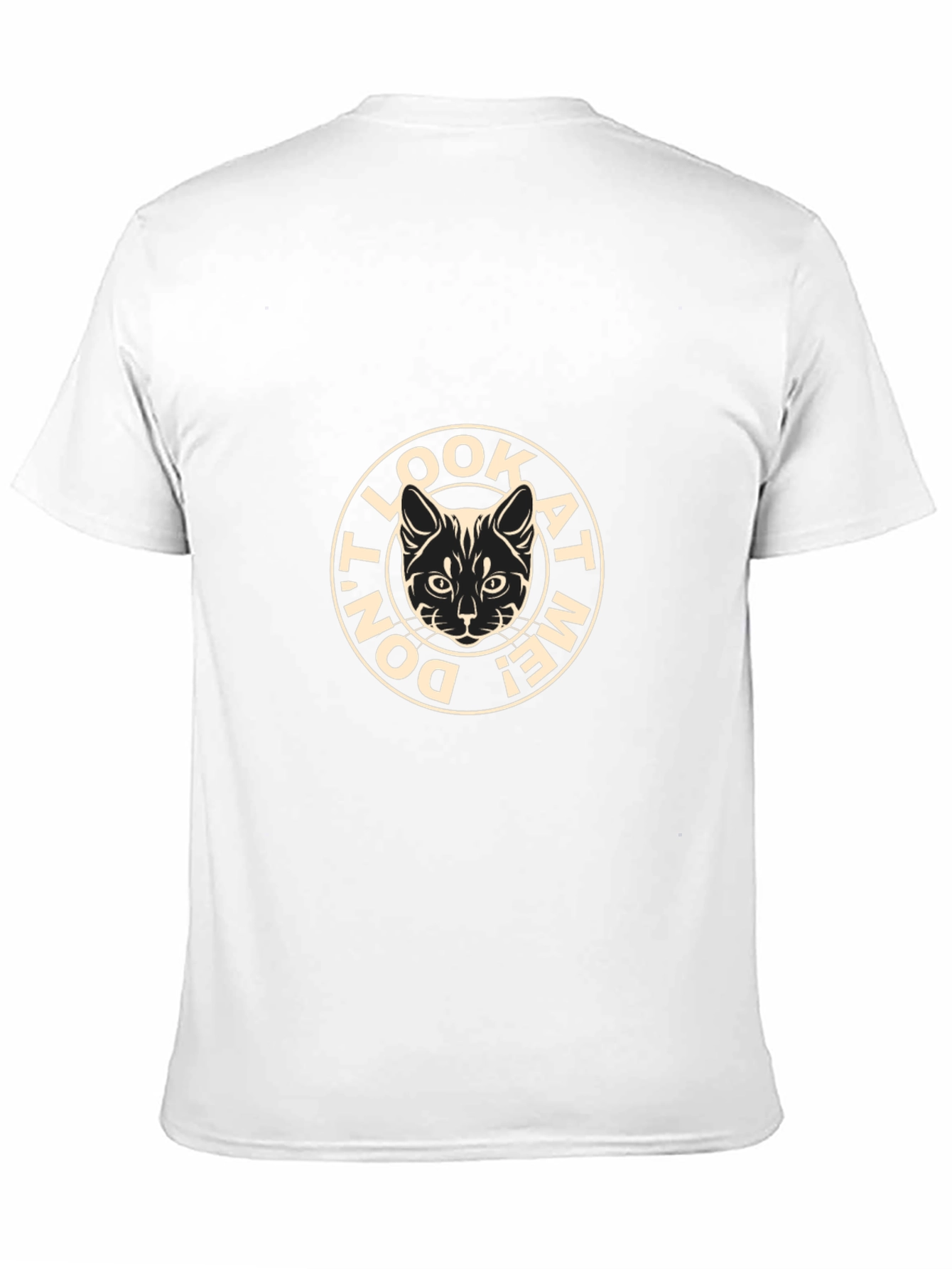 Dont Look At Me! Cat T-Shirt
