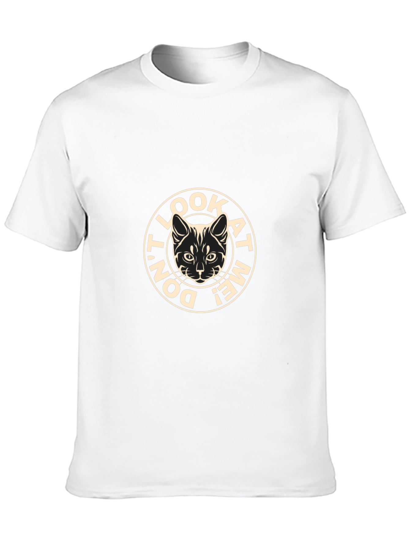 Dont Look At Me! Cat T-Shirt