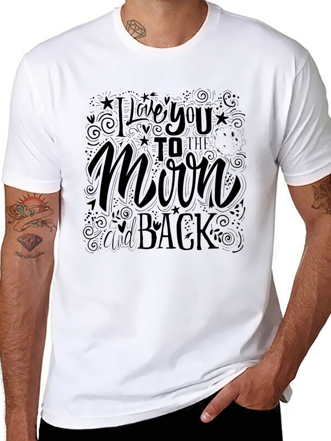 I Love You to the Moon and Back T-Shirt