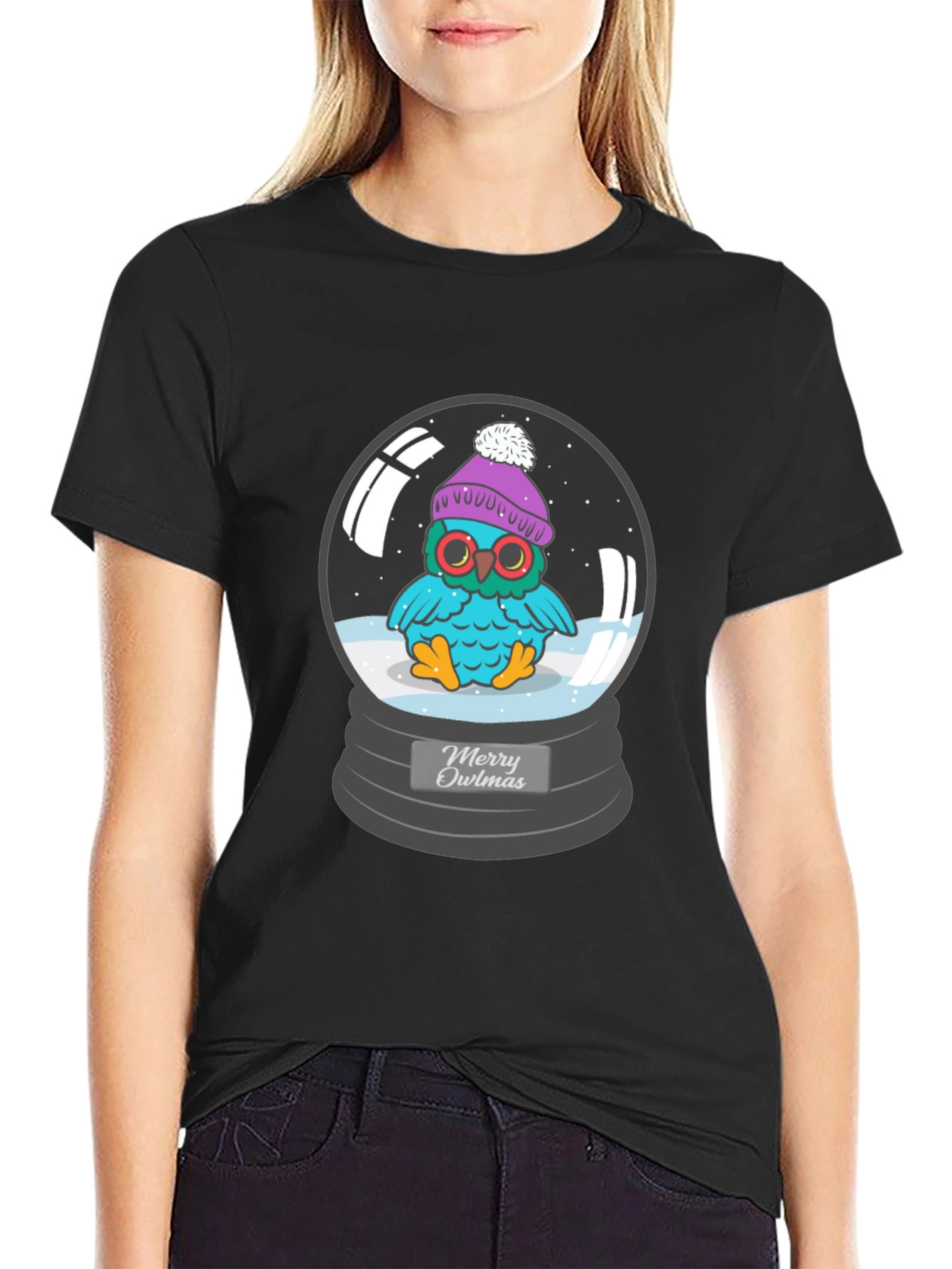 Merry Owlmas T-Shirt